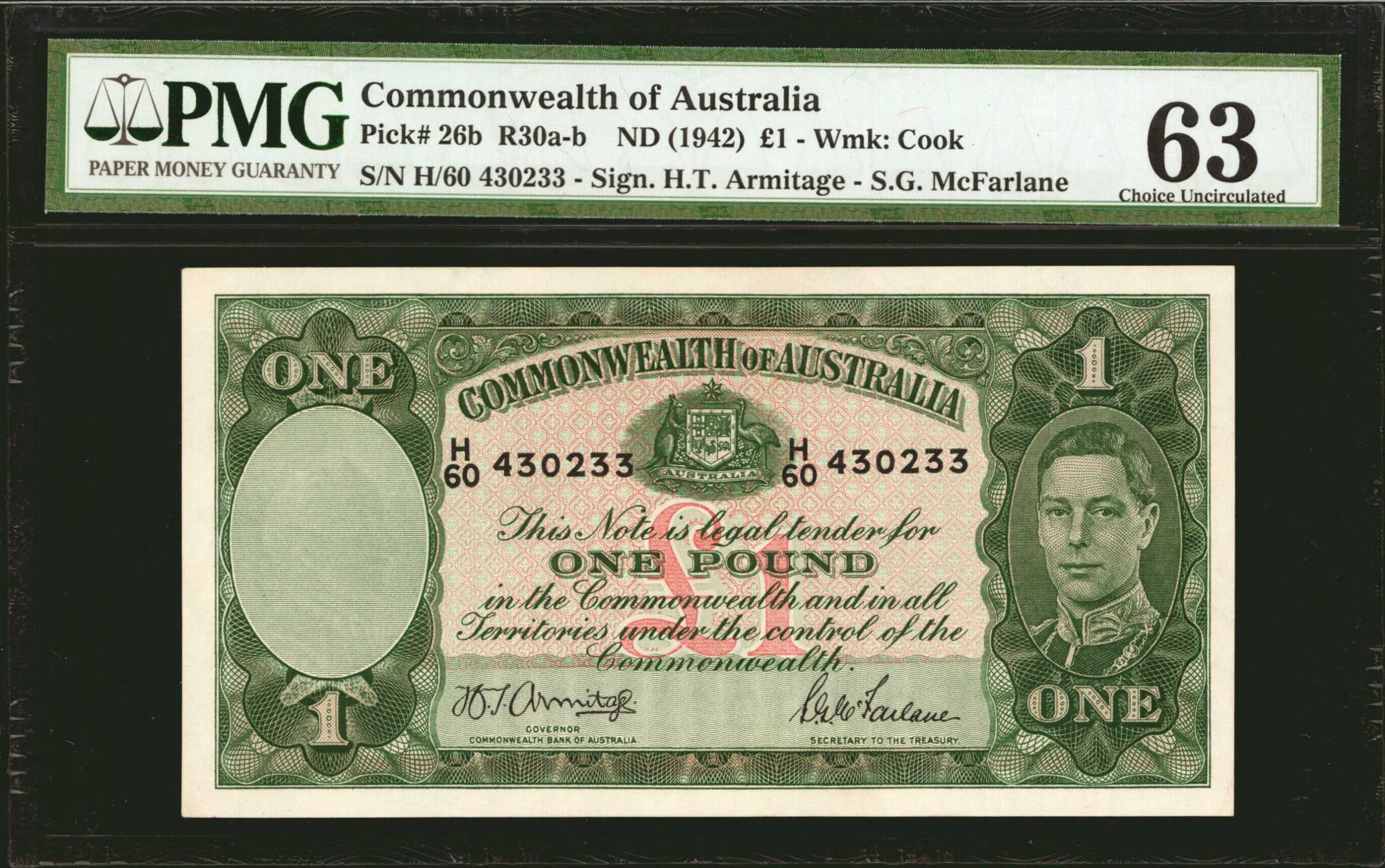 image for: Australia  5 dollars (B207cs)