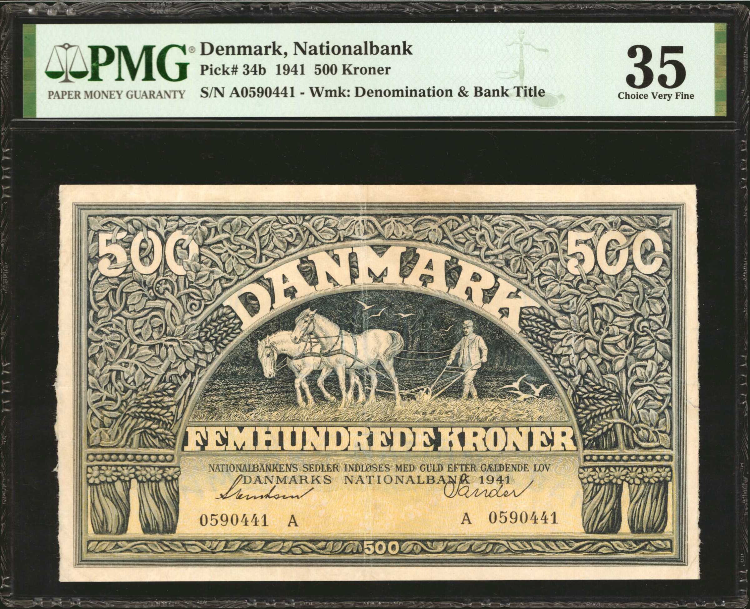 image for: Denmark  500 kroner (B905a)