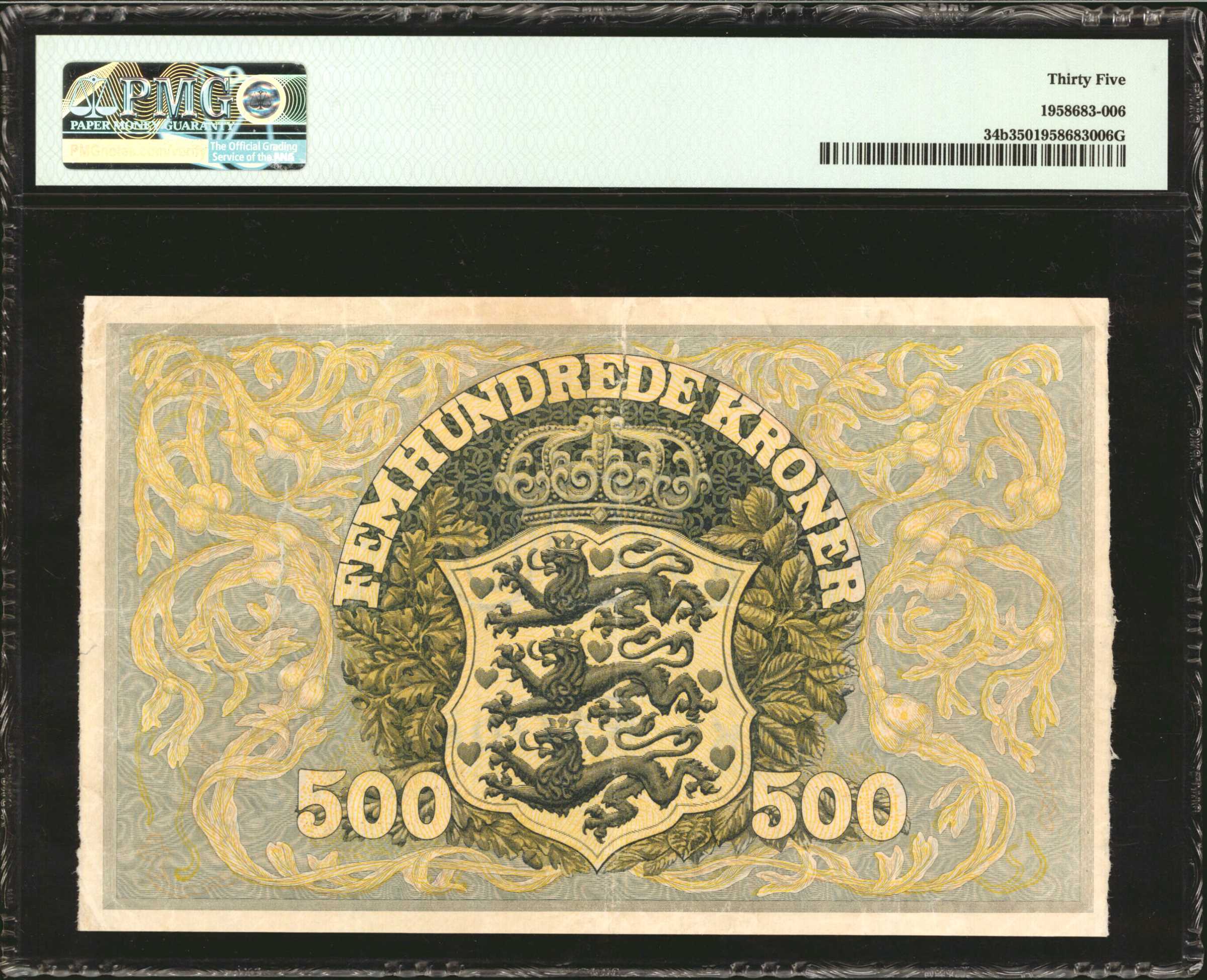 image for: Denmark  500 kroner (B905a)