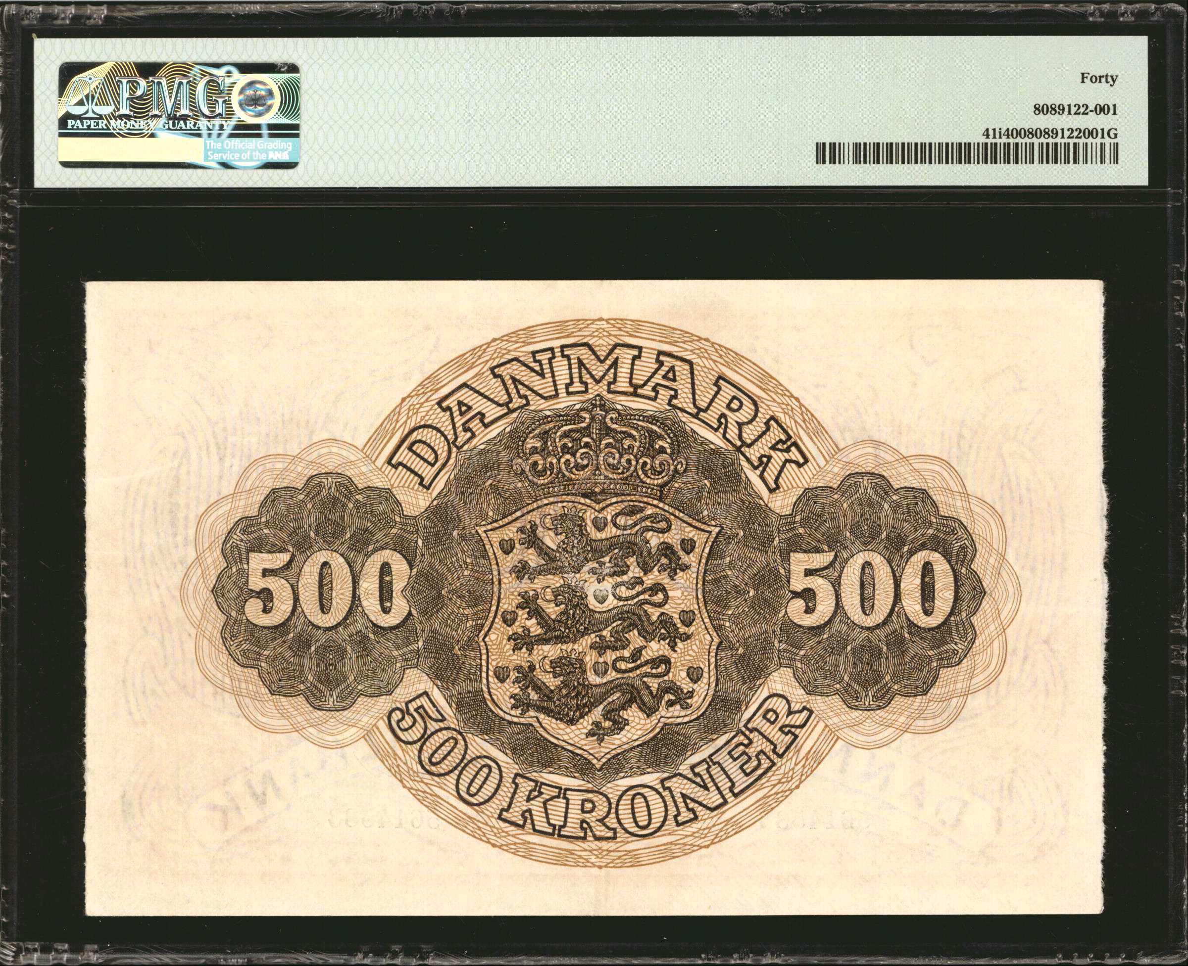 image for: Denmark  500 kroner (B911d)