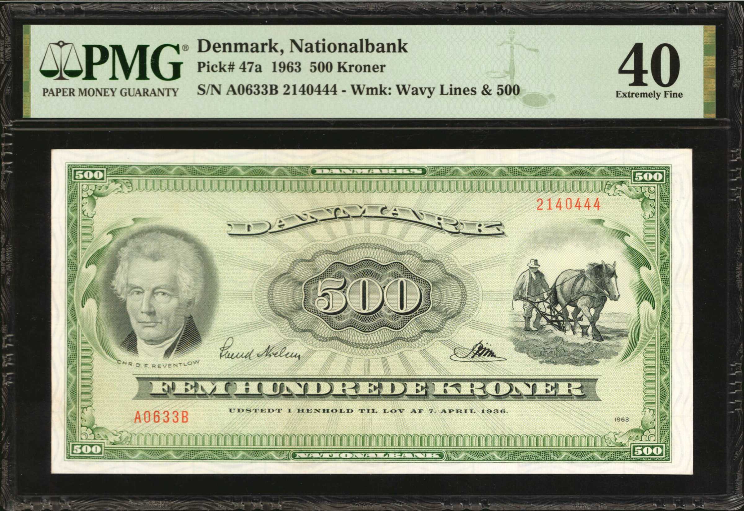 image for: Denmark  500 kroner (B917b)