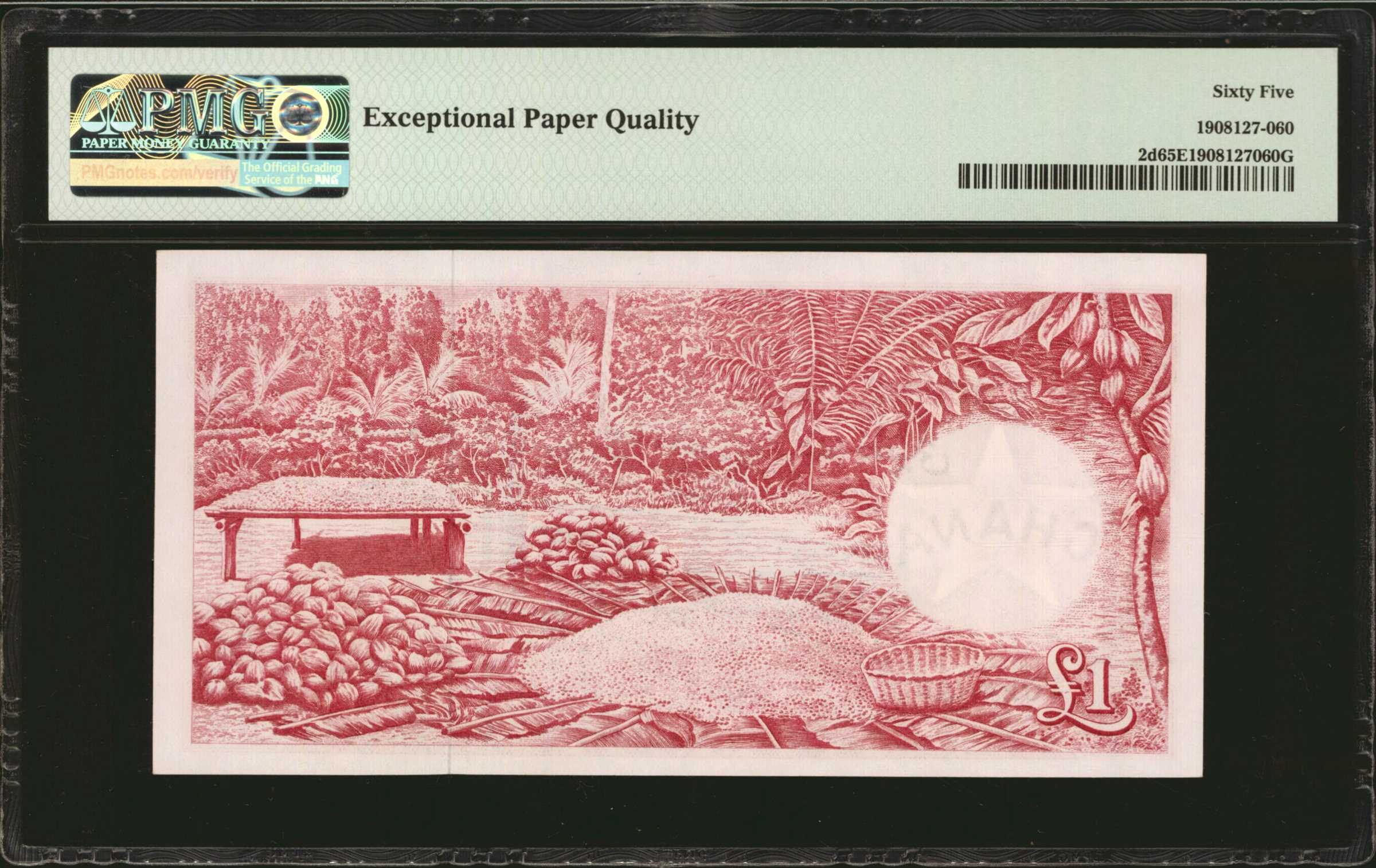 image for: Ghana  1 pound (B102d)