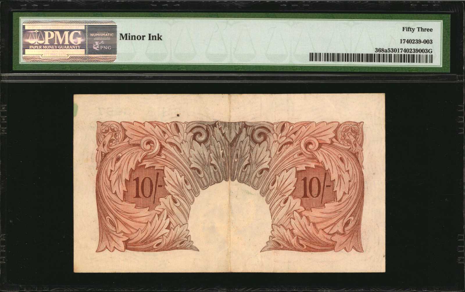 image for: United Kingdom  10 shillings (B171fs)