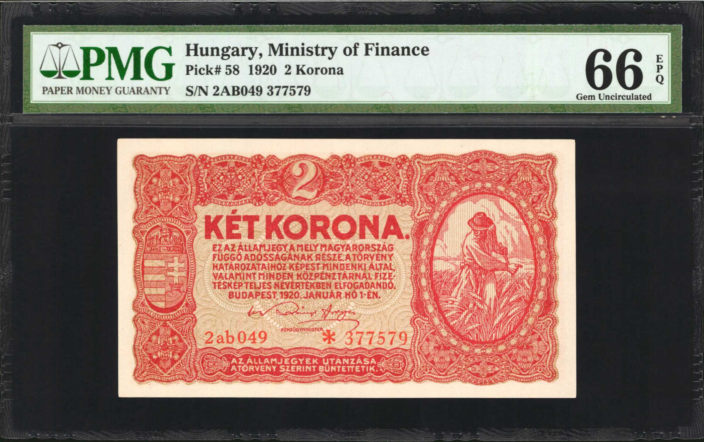 image for: Hungary  2 peng?(B517ap)