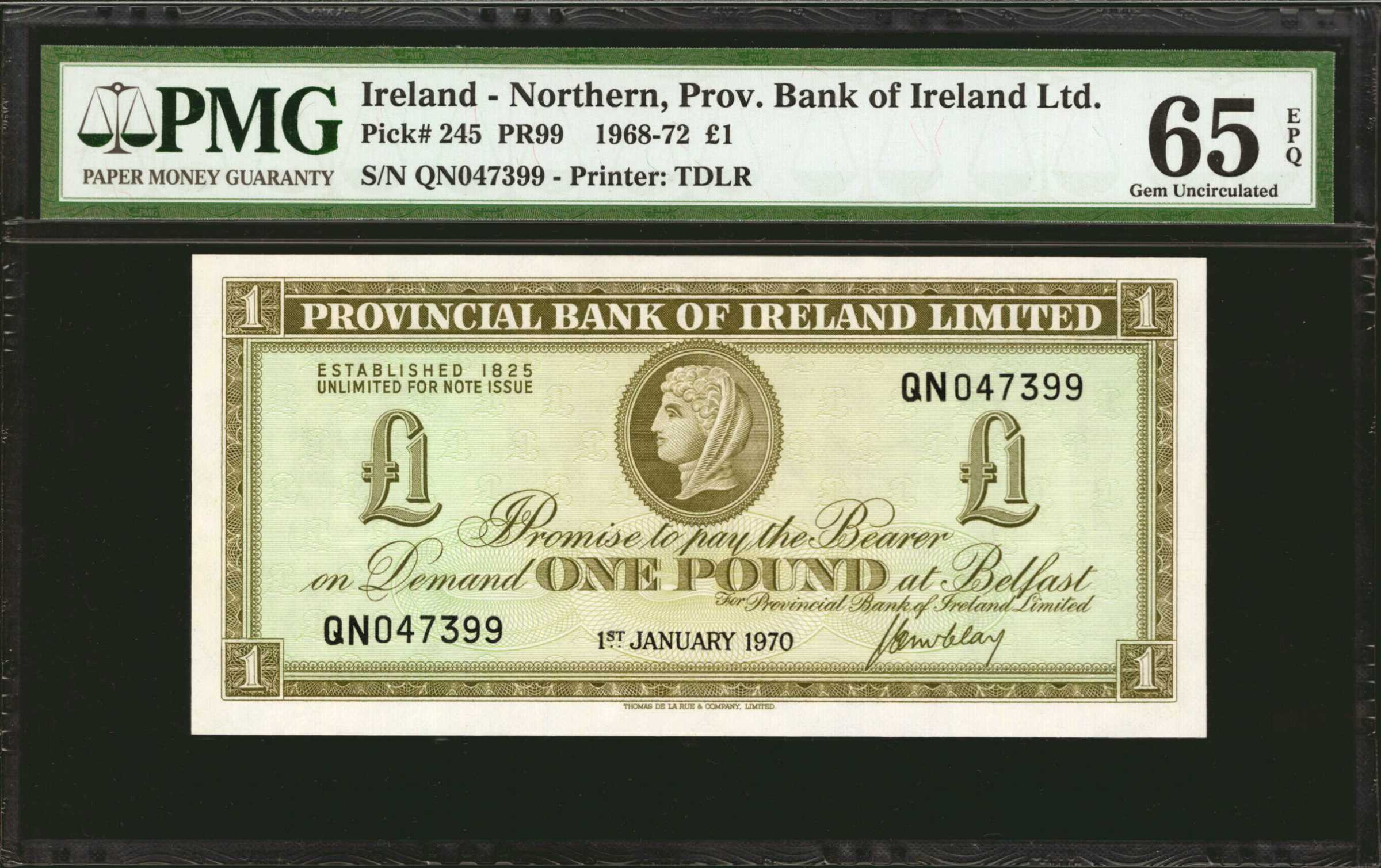 image for: Northern Ireland  5 pounds (B417b)