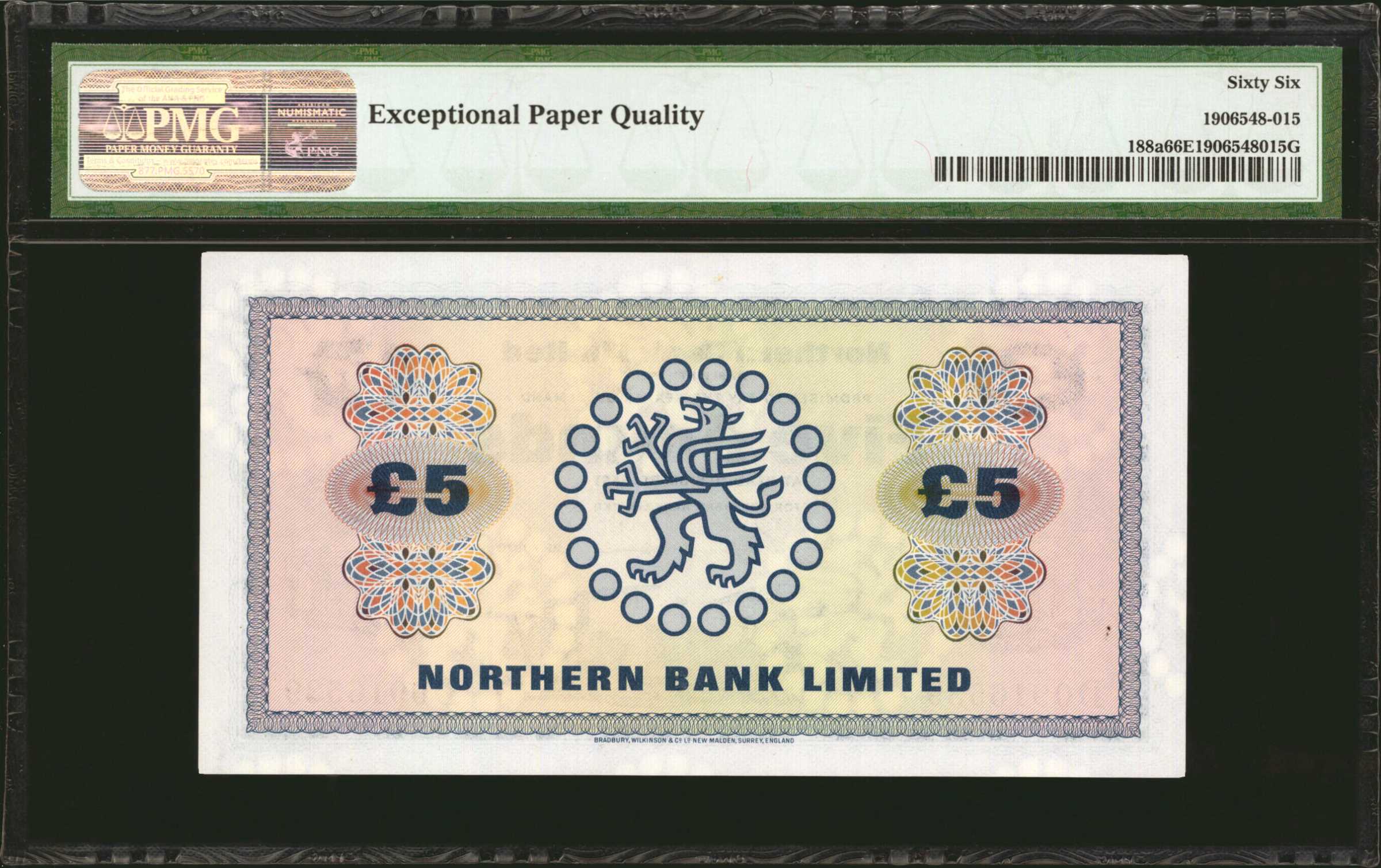 image for: Northern Ireland  5 pounds (B417b)