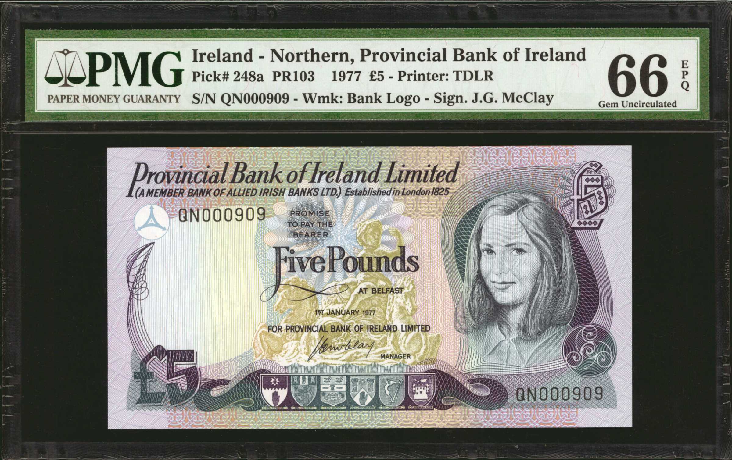 image for: Northern Ireland  10 pounds (B617b)