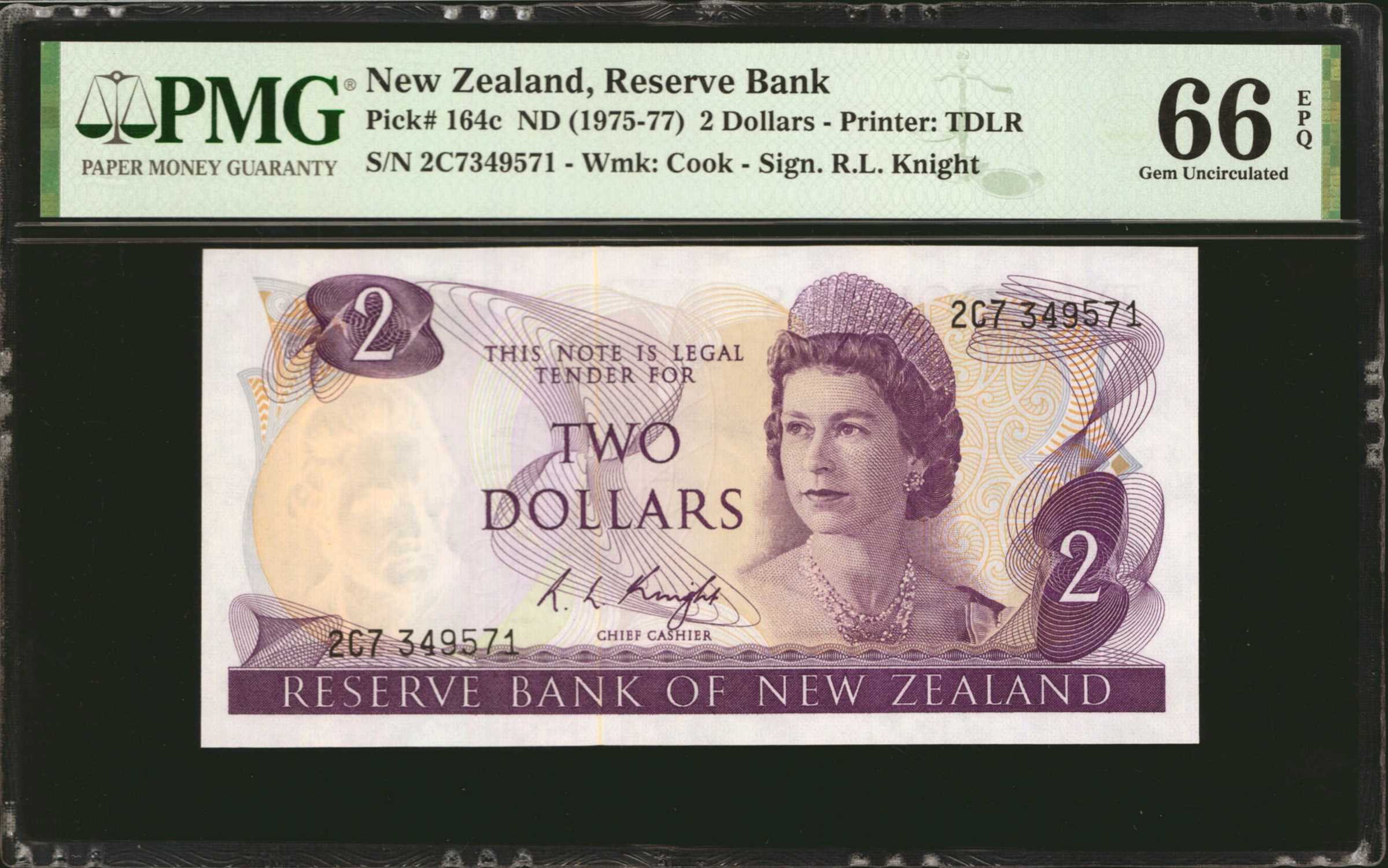 image for: New Zealand  2 dollars (B111cs)