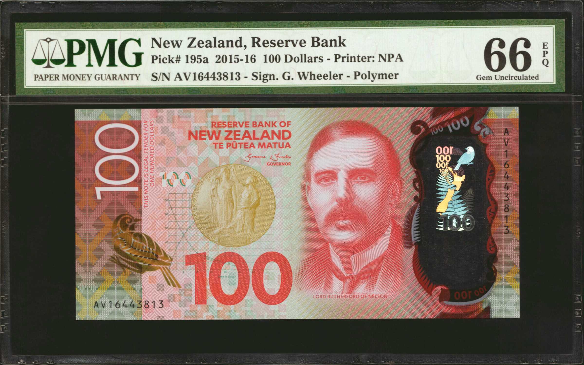 image for: New Zealand  100 dollars (B141a)