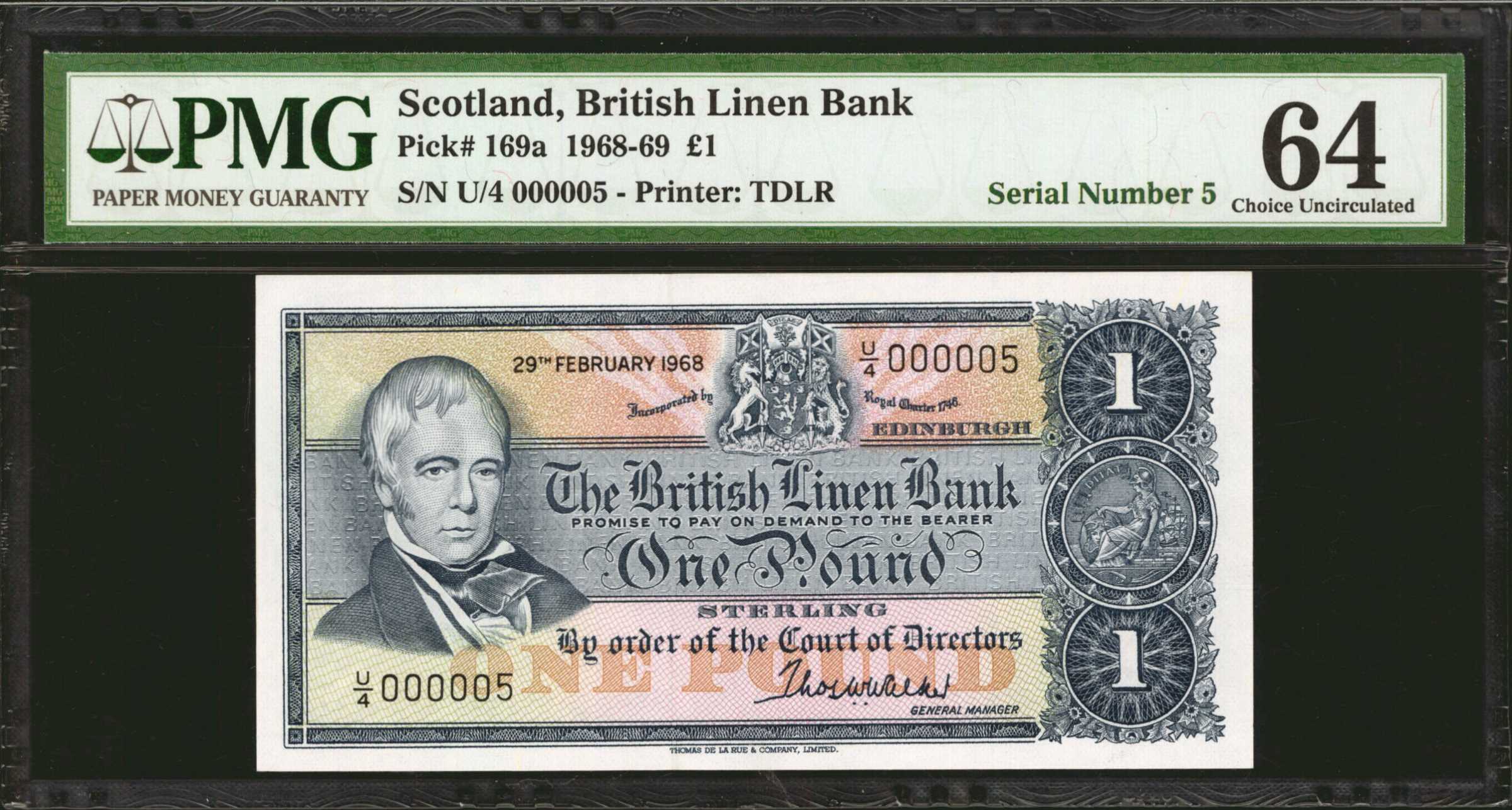 image for: Scotland  1 pound(B794a)