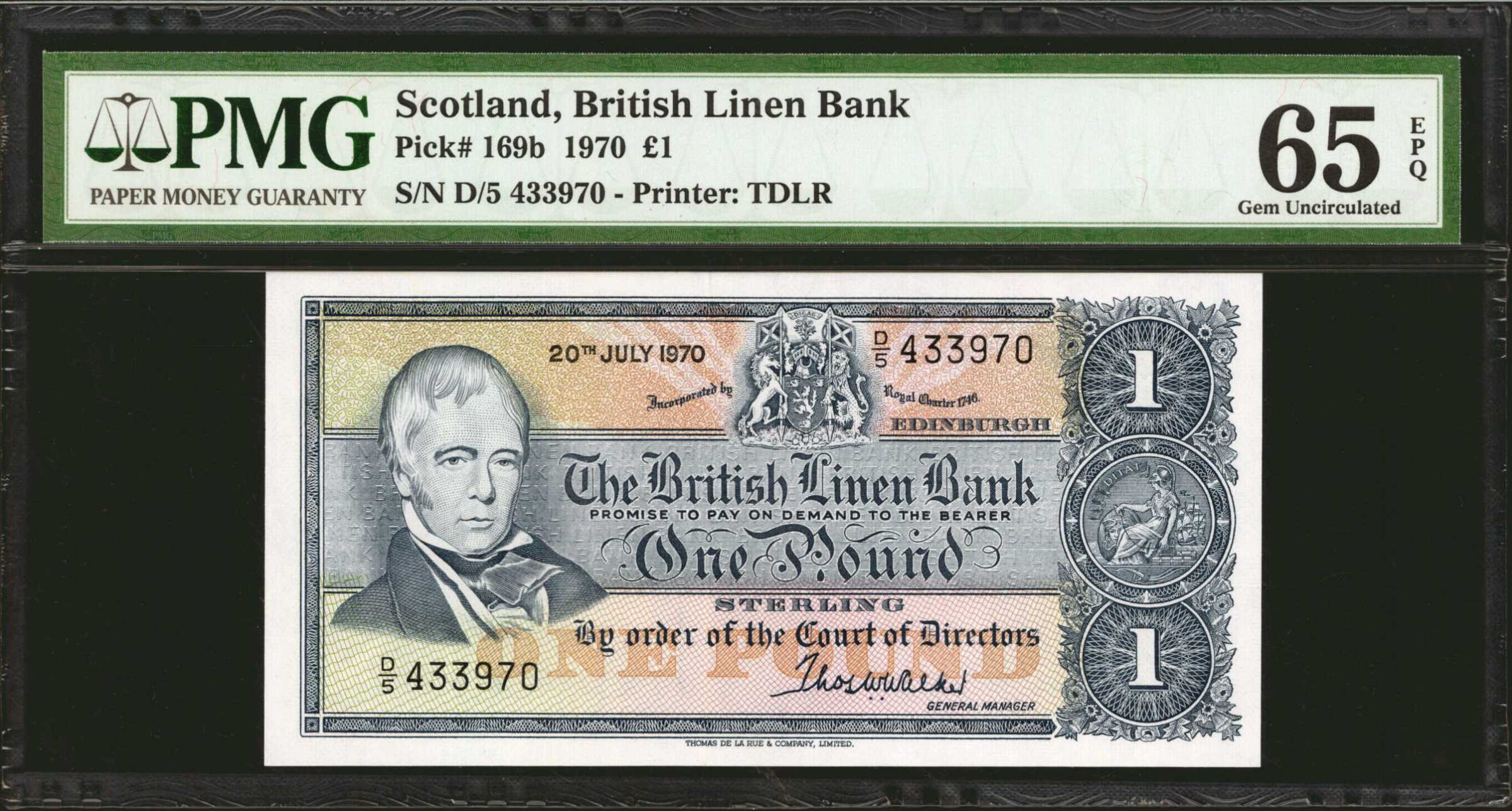 image for: Scotland  1 pound(B794a)