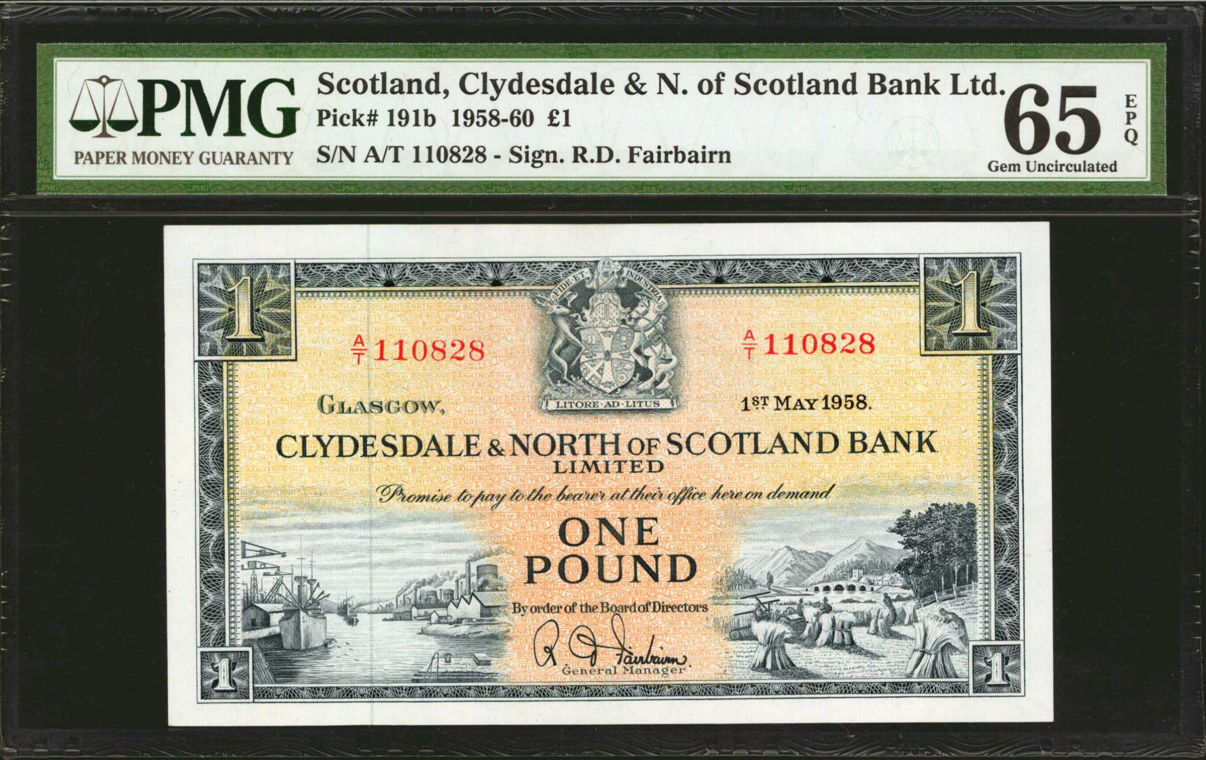 image for: Scotland  1 pound(B794c)