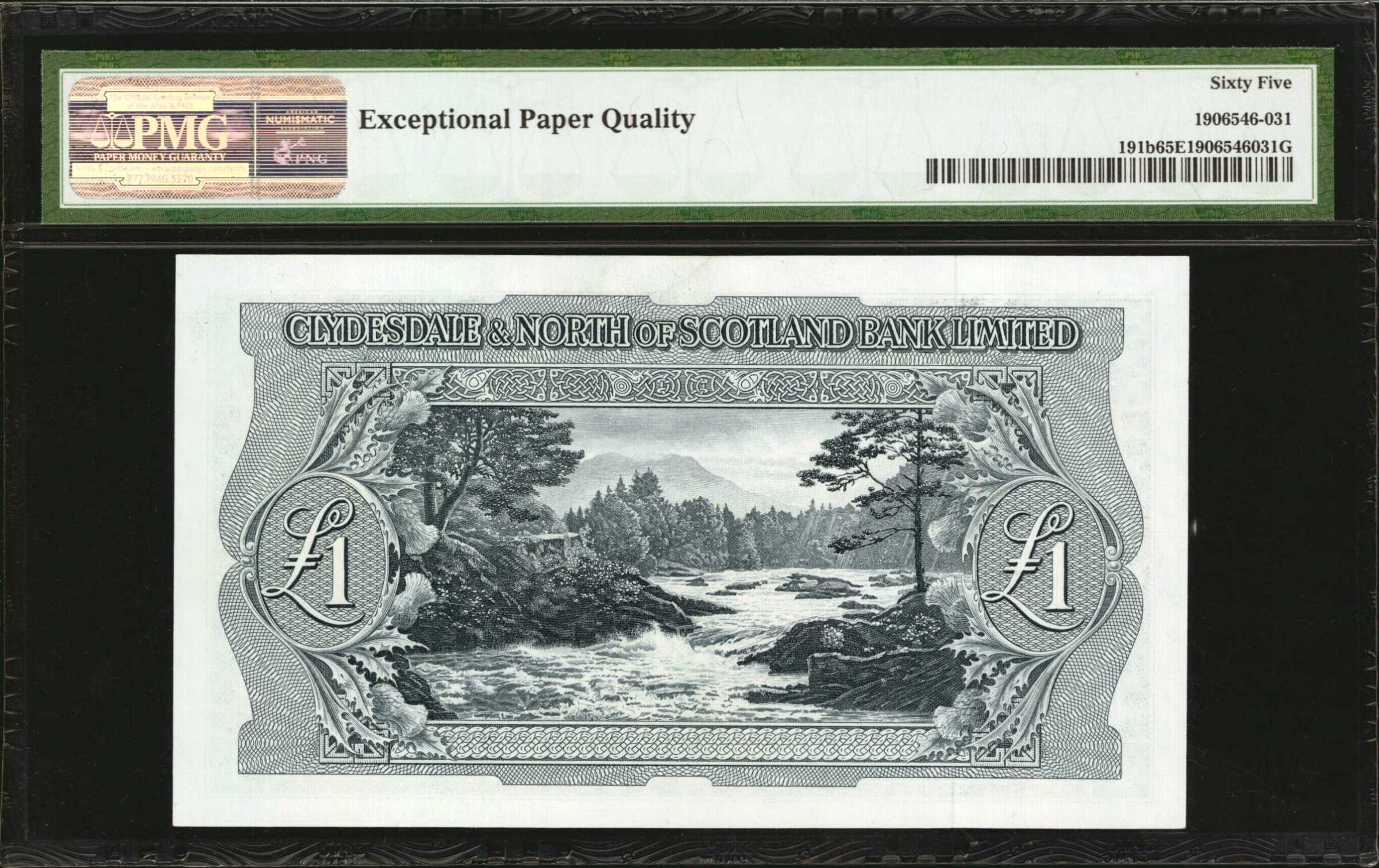 image for: Scotland  1 pound(B794c)