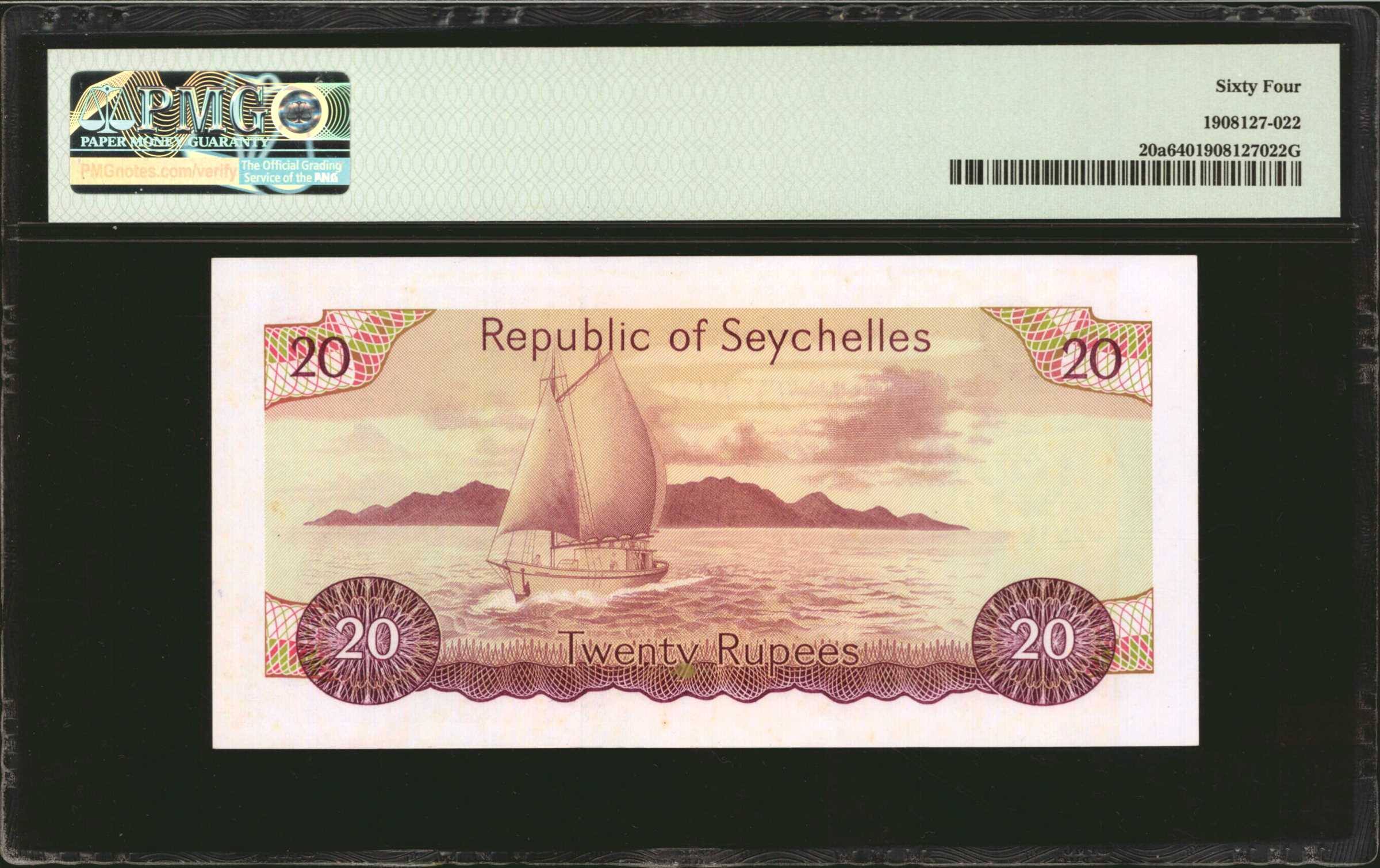 image for: Seychelles  20 rupees (B202a)