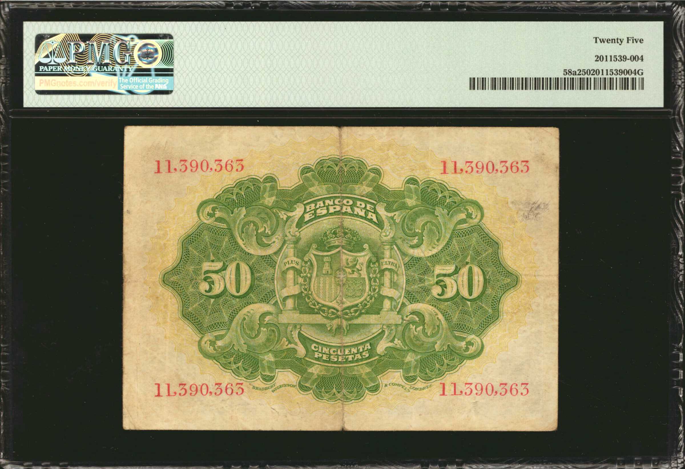 image for: Spain  50 pesetas(B499b)