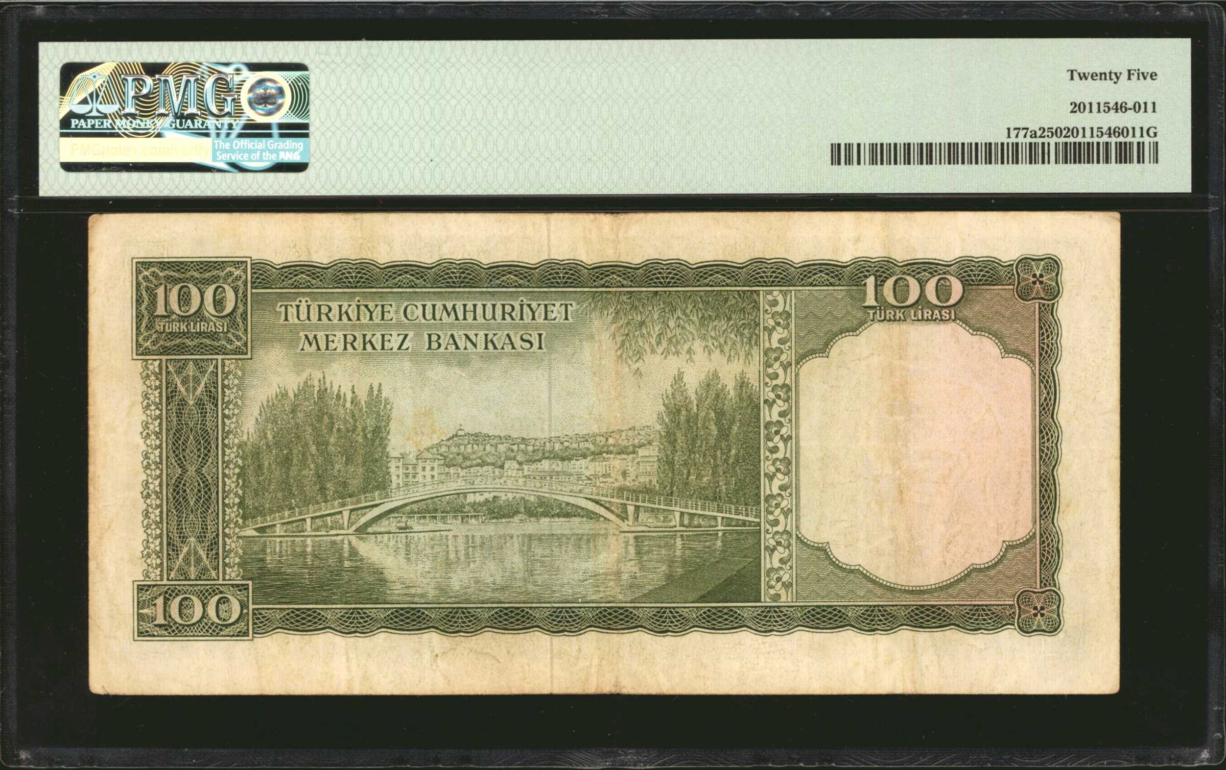 image for: Turkey  100 T?rk liras? (B258az)