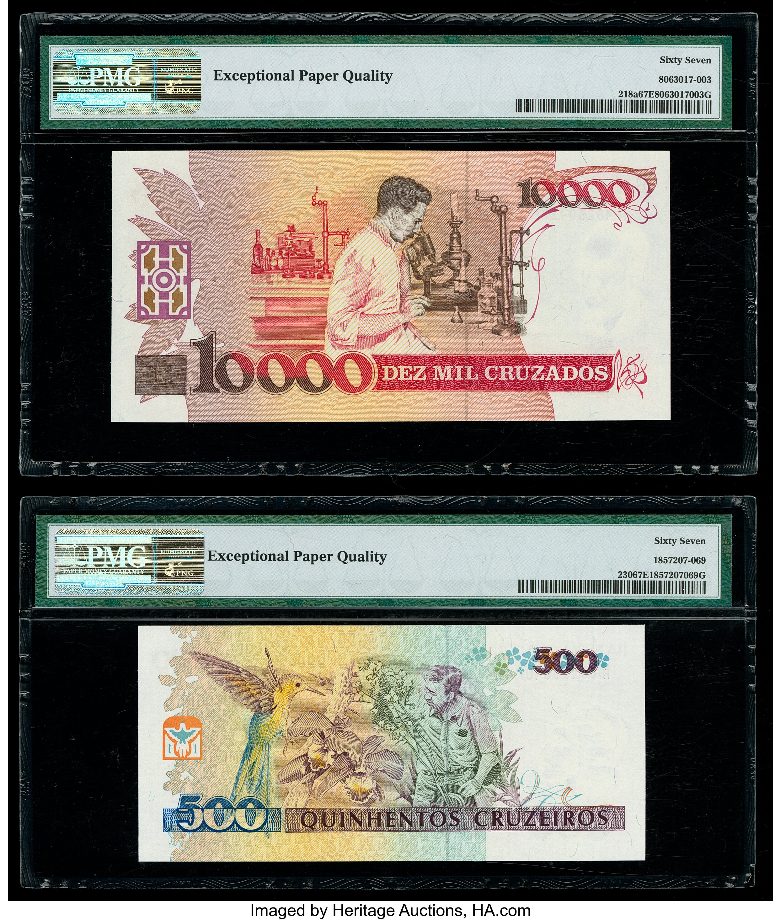 image for: Brazil  500 cruzeiros (B852a)