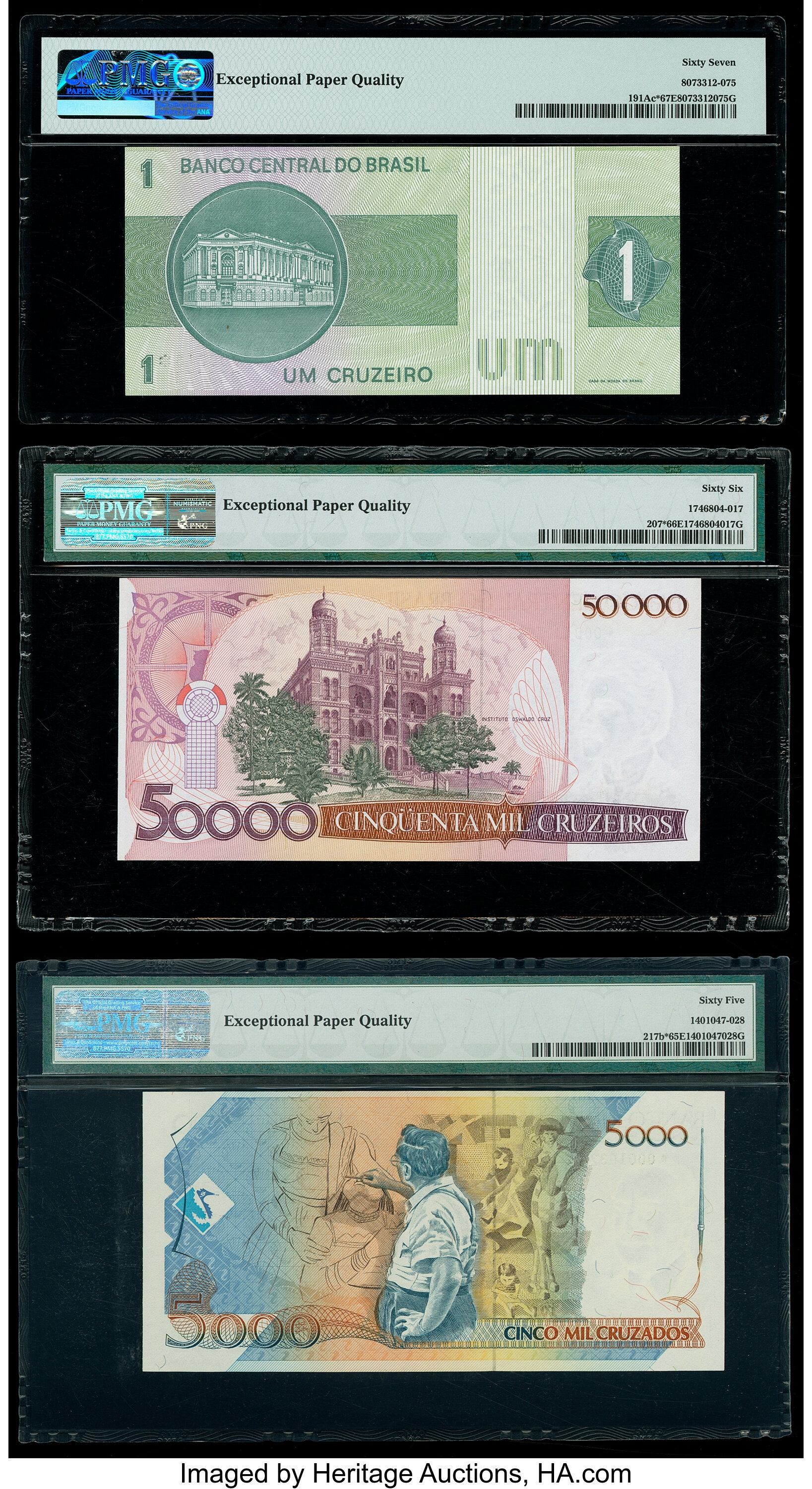 image for: Brazil  500 cruzeiros (B852as)