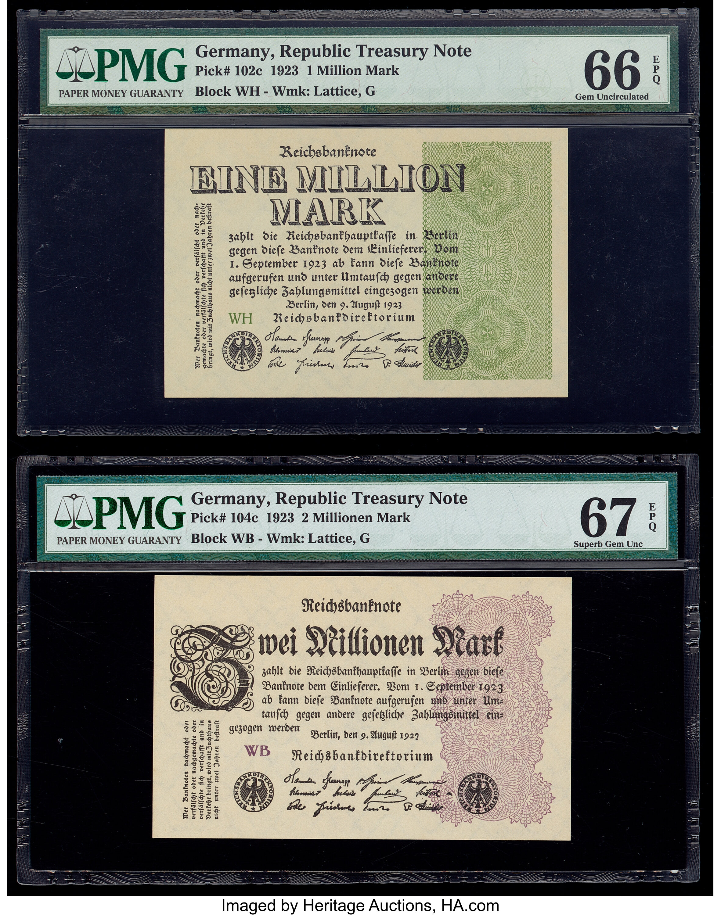 image for: Germany  eine million -1,000,000- mark (B253b)