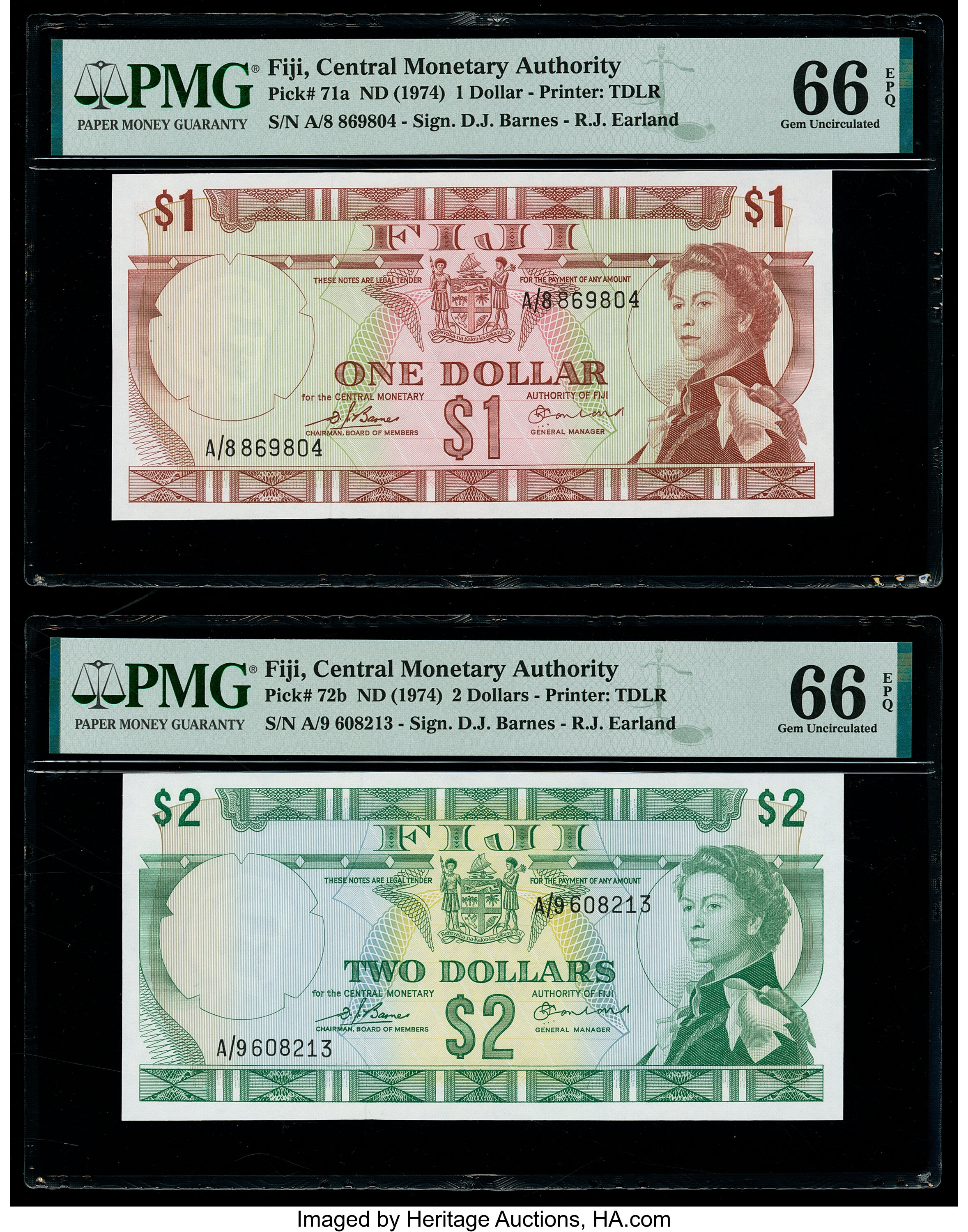 image for: Fiji  1 dollar (B402bs3)