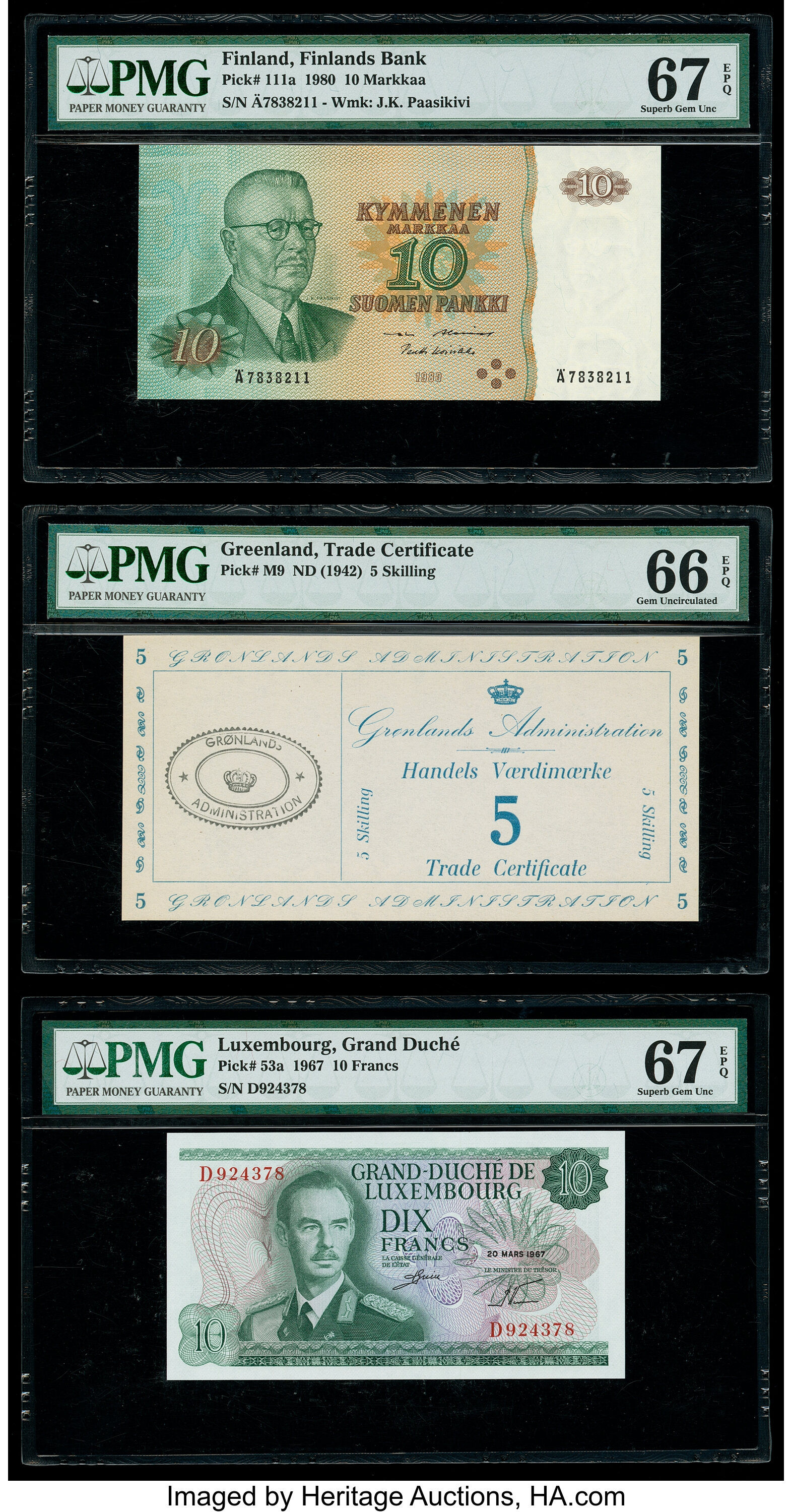 image for: Luxembourg  10 francs(B338ap2)