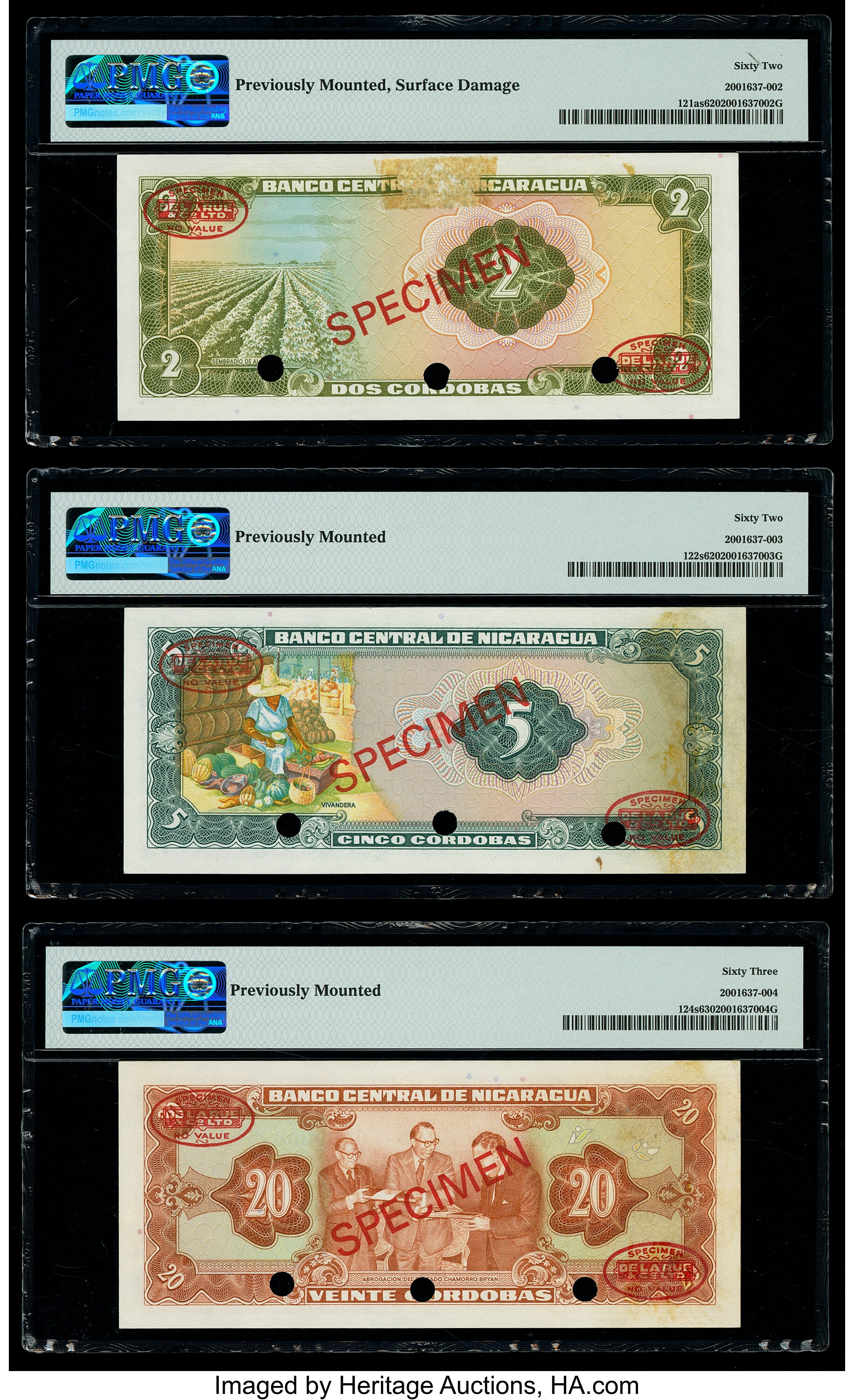 image for: Nicaragua  20 c?rdobas(B418as)