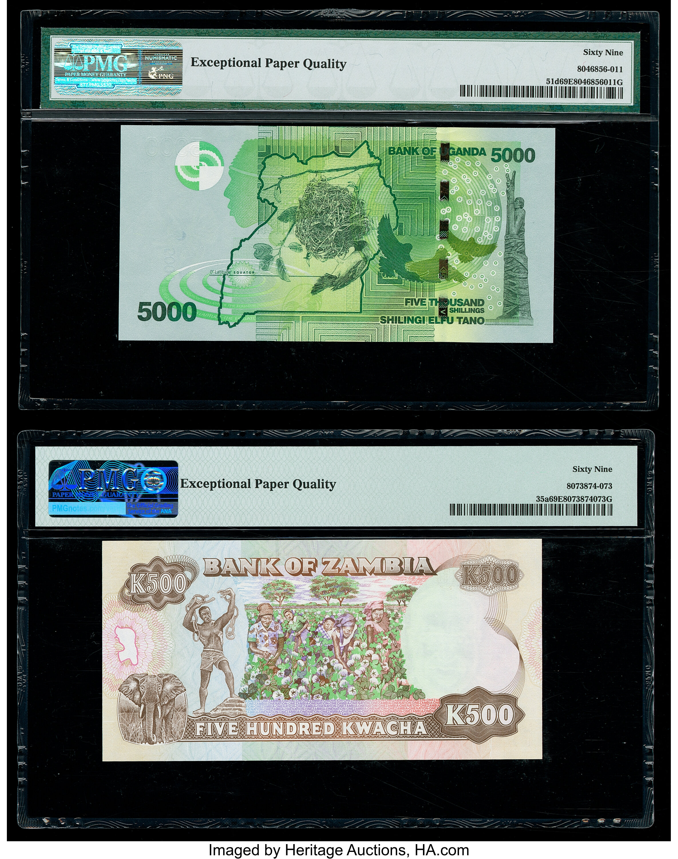 image for: Zambia  500 kwacha (B136as)