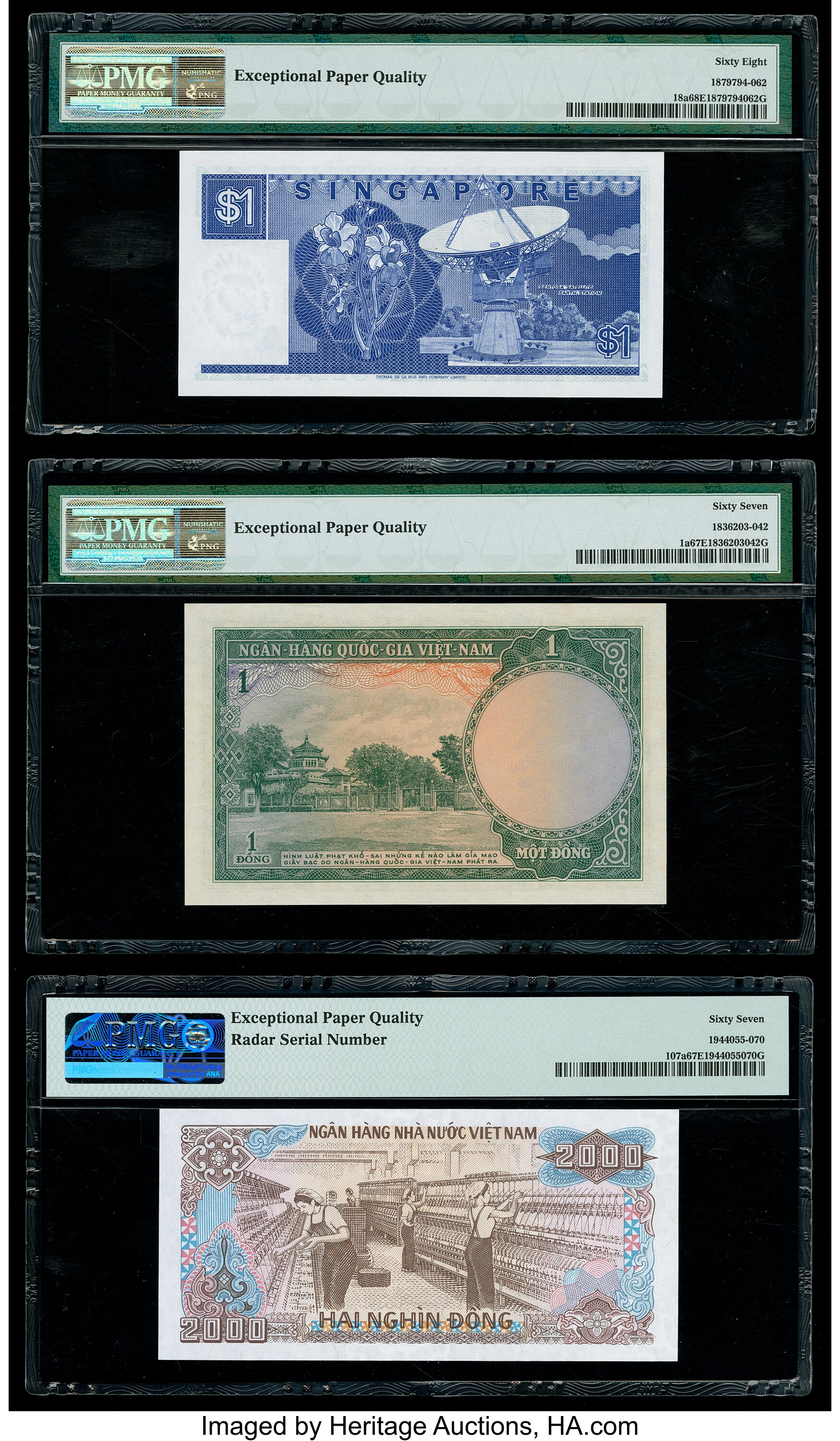 image for: Singapore  1 dollar (B119az)