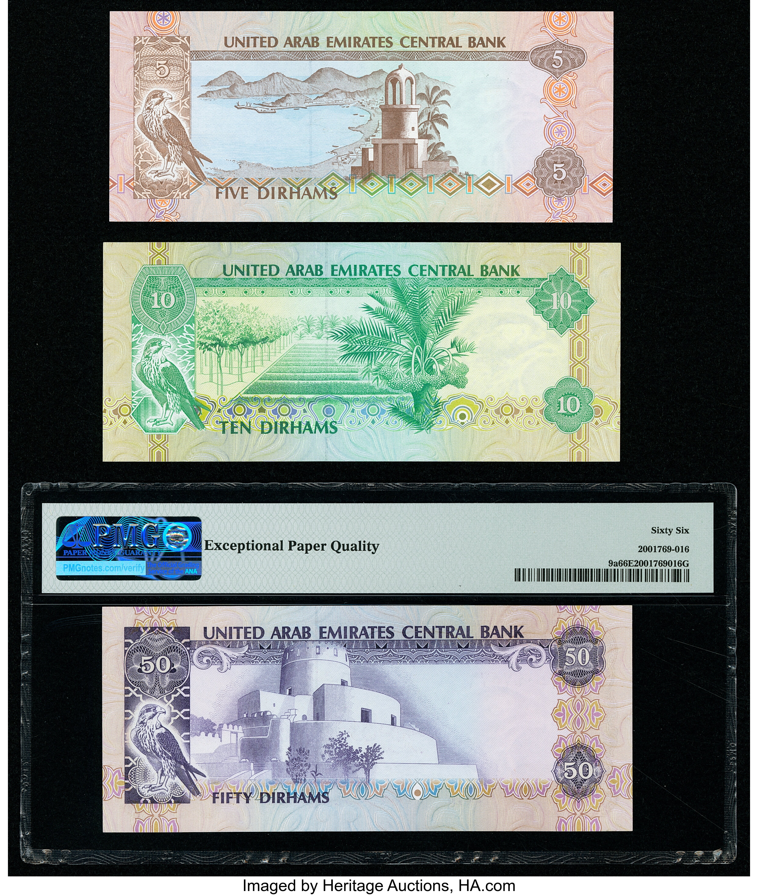 image for: United Arab Emirates  50 dirhams (B203a)