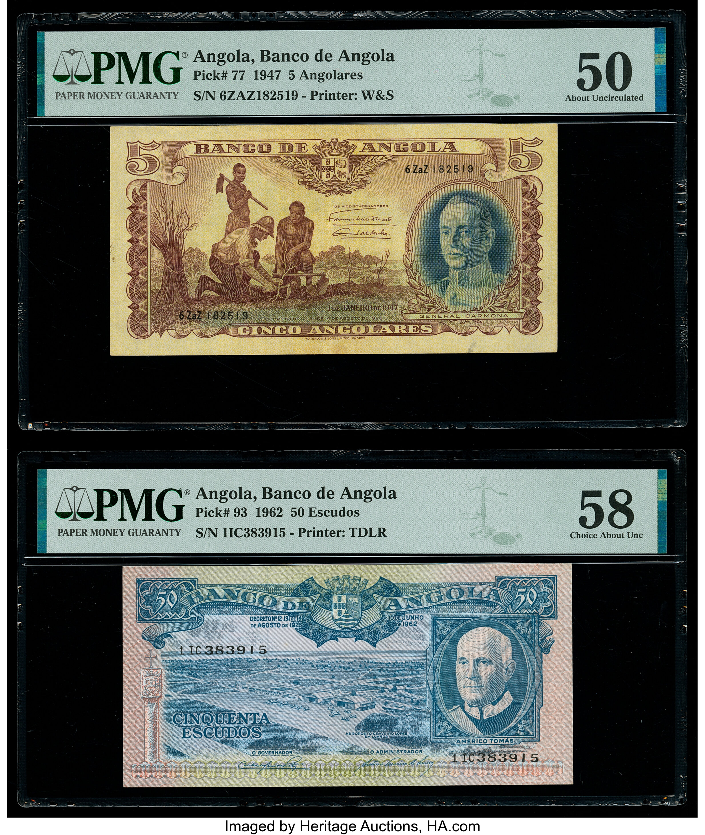 image for: Angola  5 angolares(B407as)