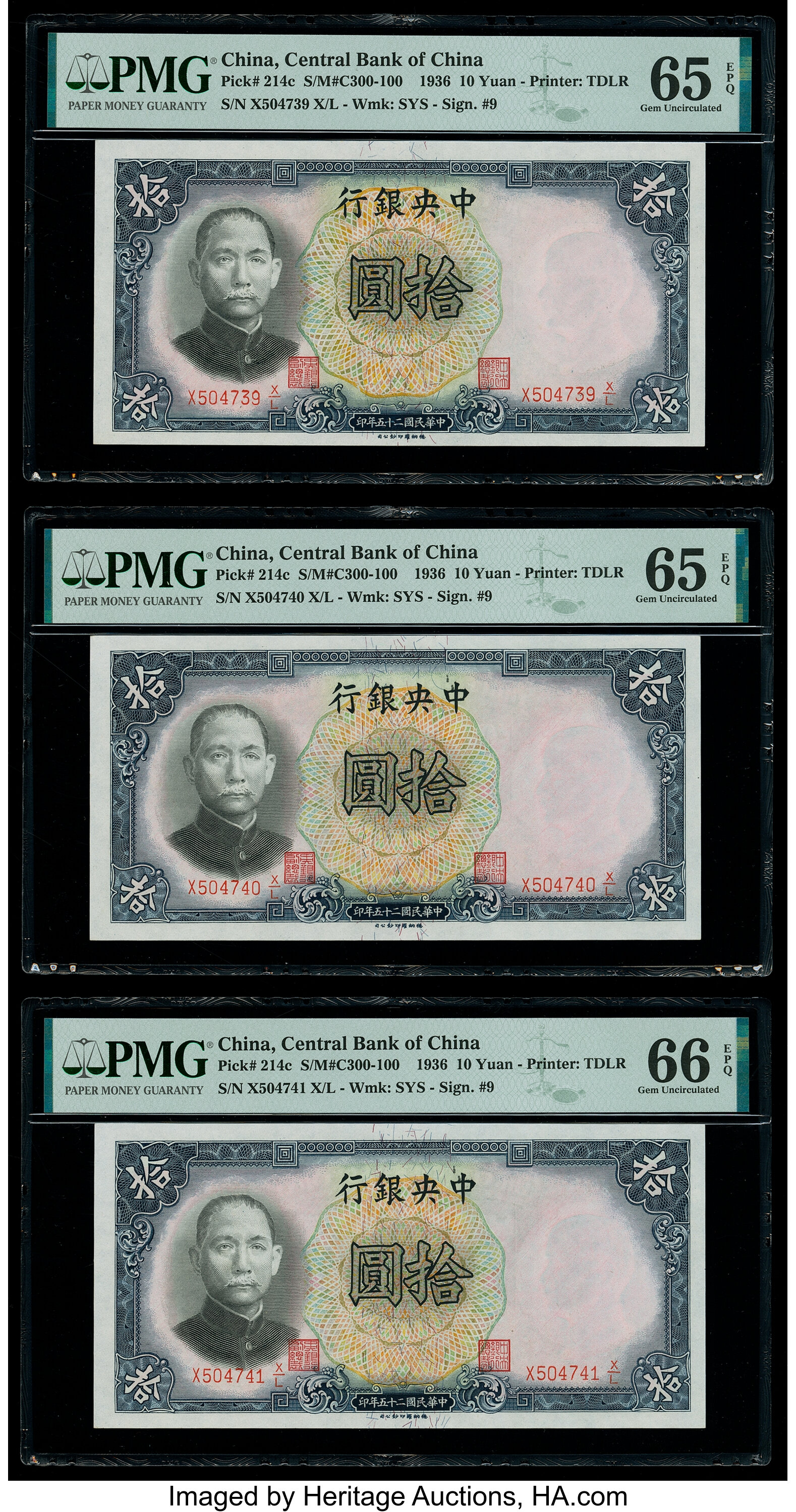 image for: China National Banks  10 yuan(B3067c)