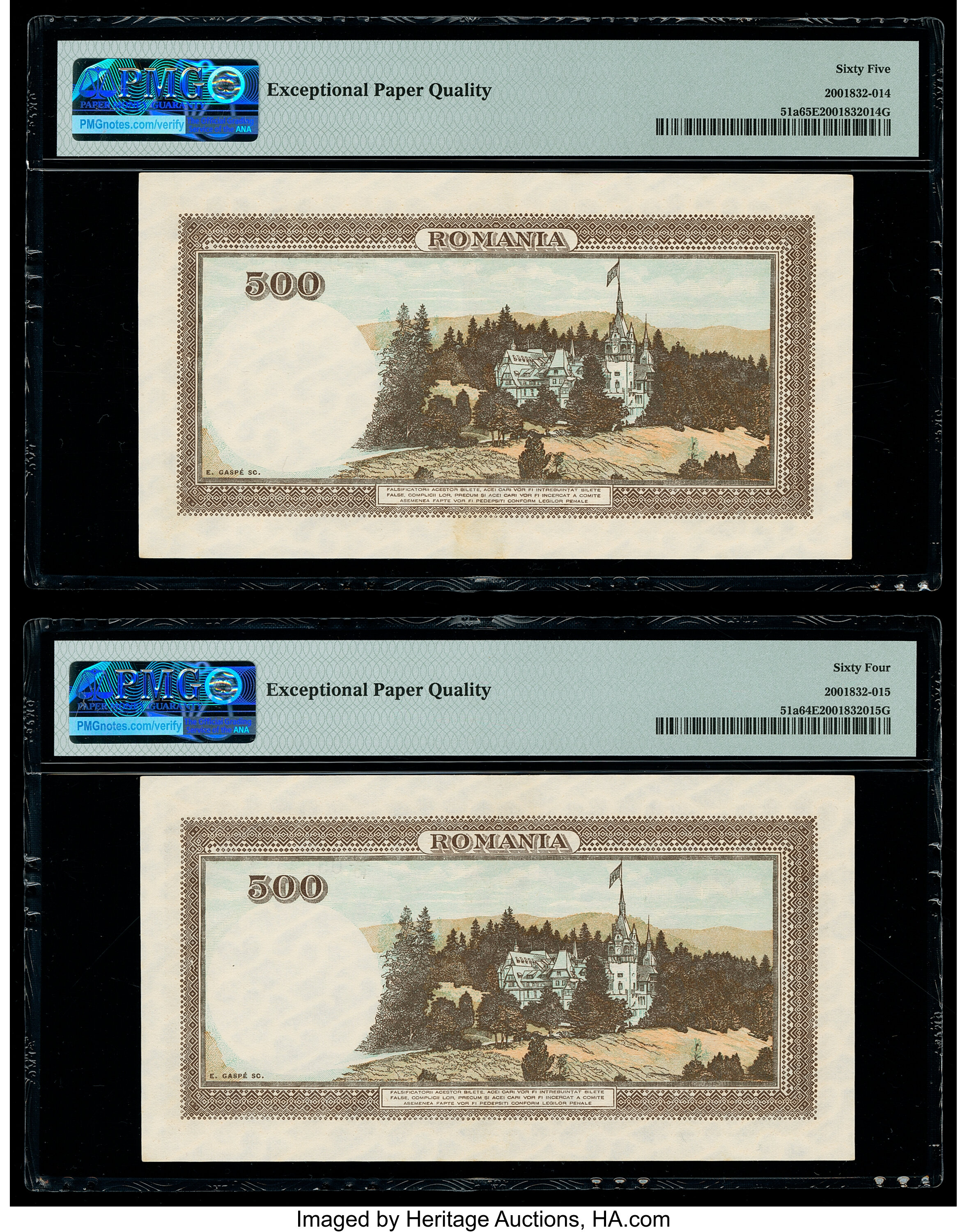 image for: Romania  500 lei (B232b)