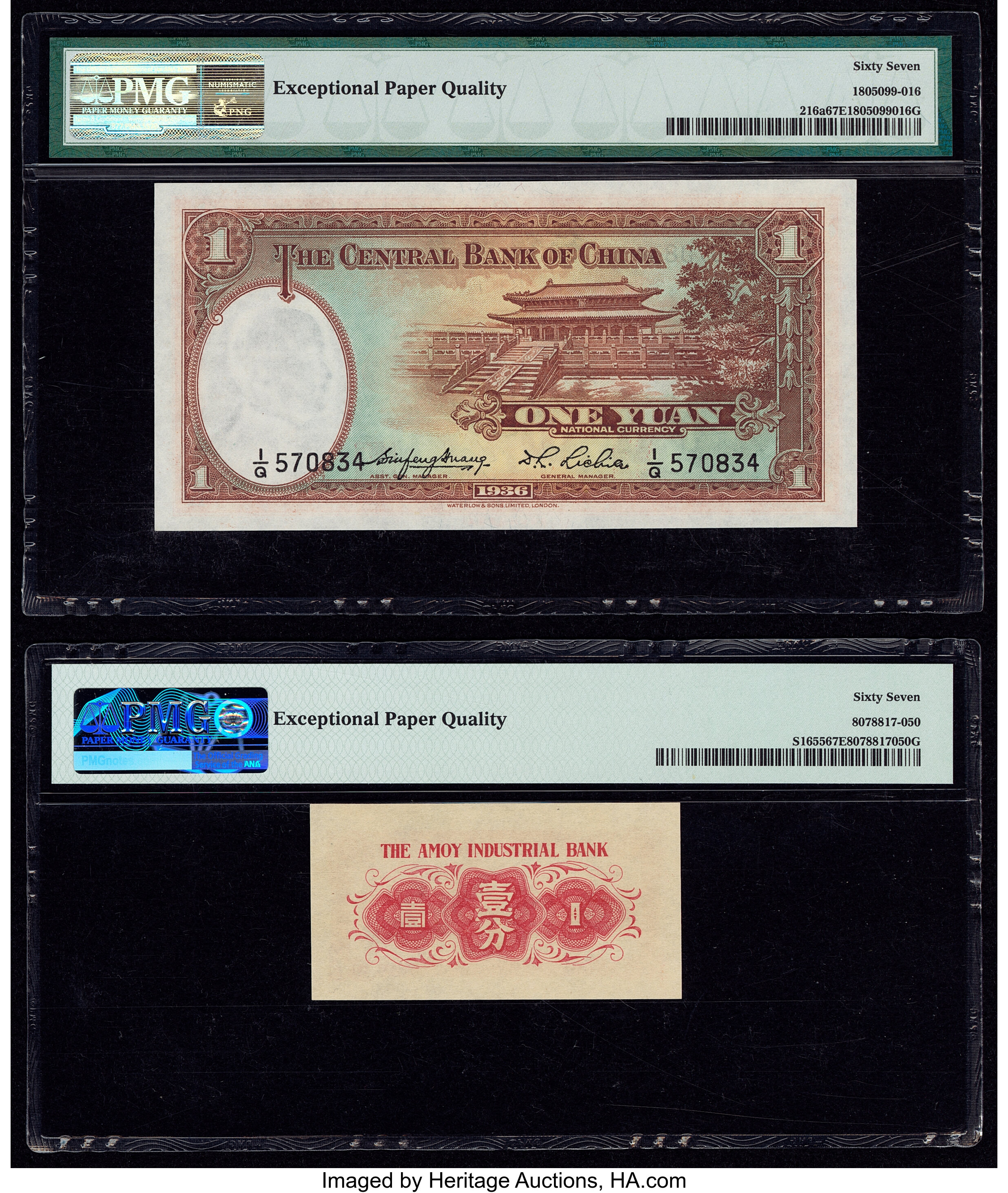 image for: China National Banks  1 yuan(B3070c)