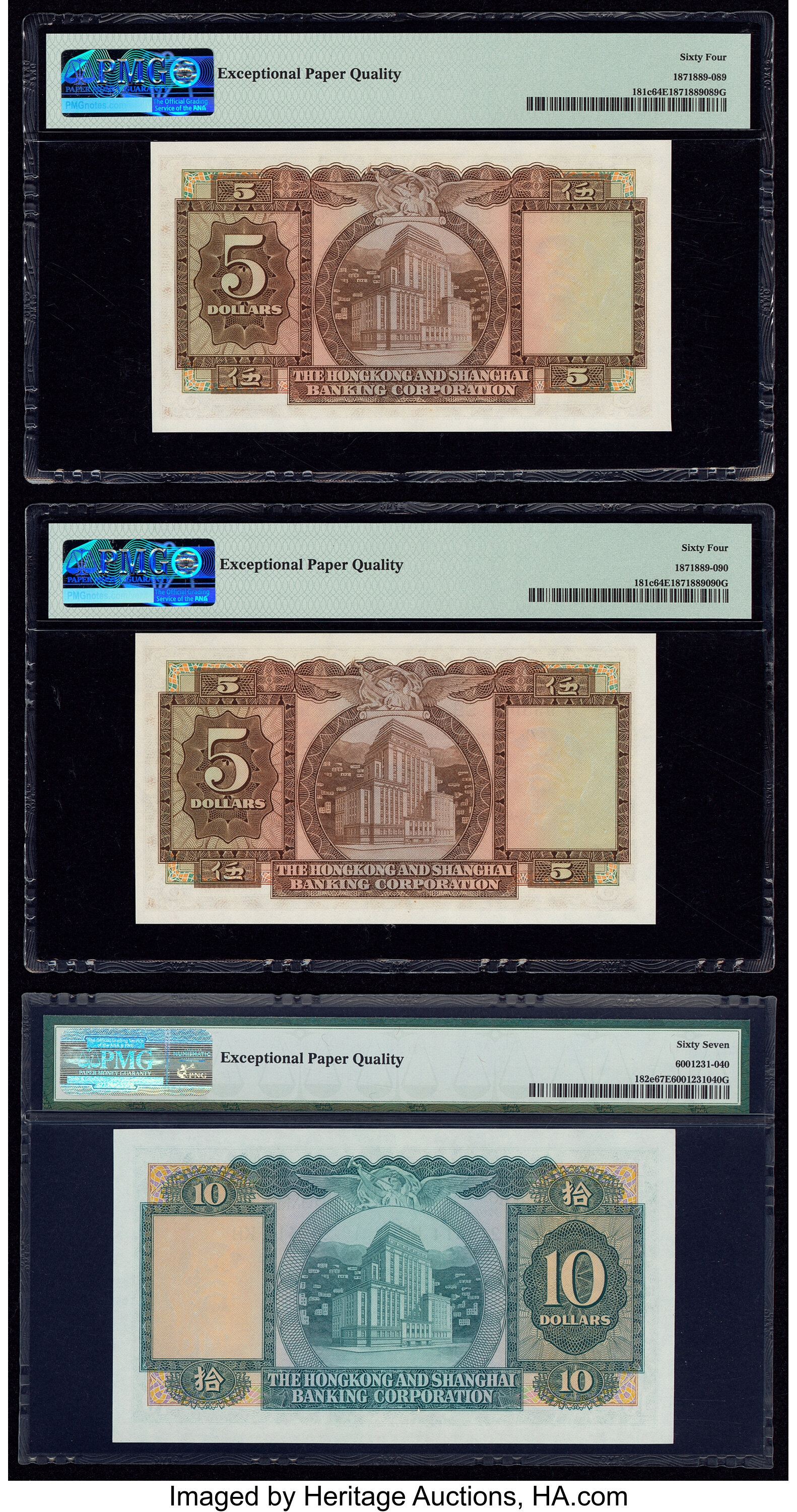 image for: Hong Kong  50 dollars (B675d)