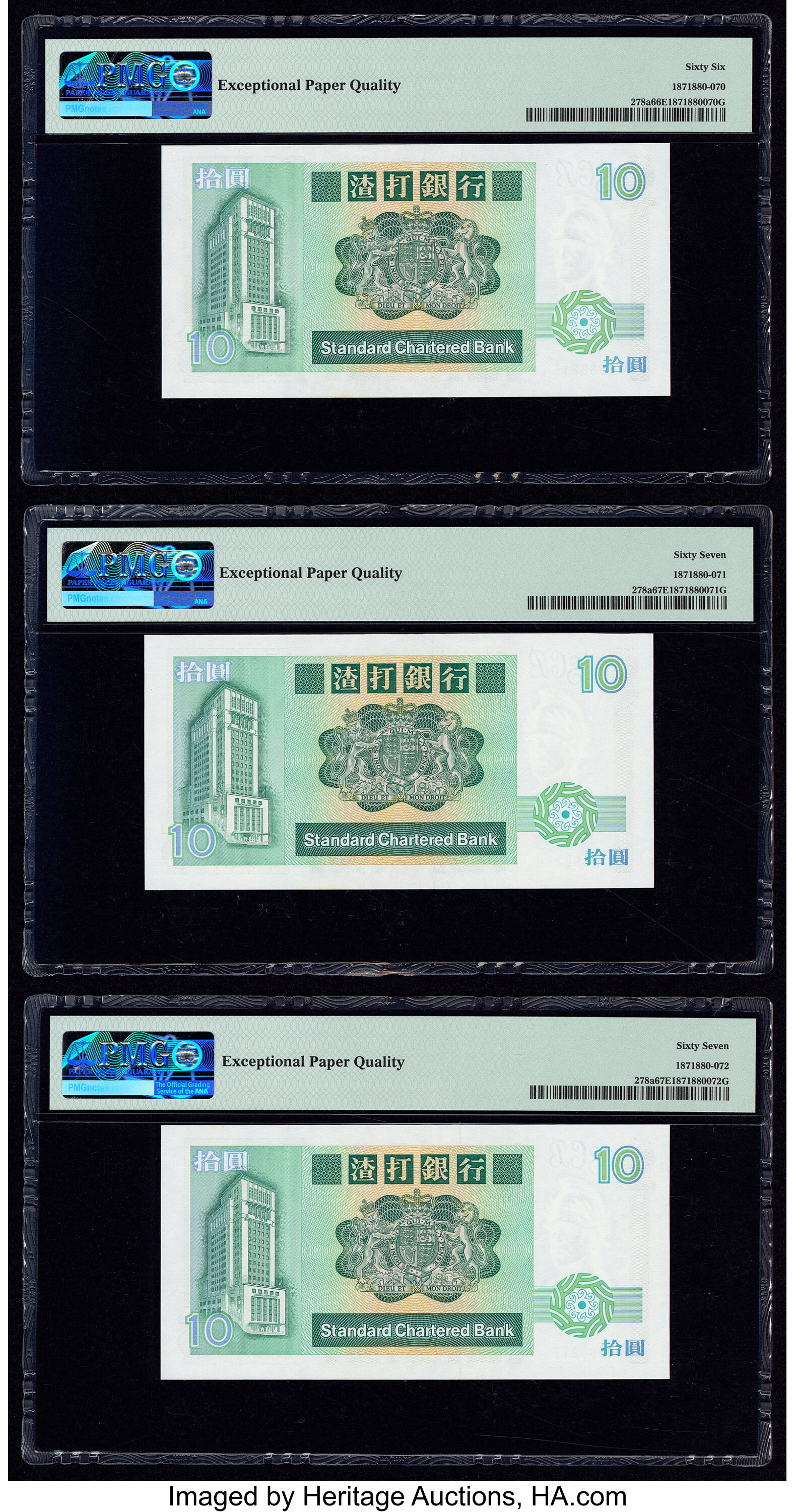 image for: Hong Kong  10 dollars (B401b)