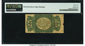 image for: Fr. 1299 25¢ Third Issue PMG Uncirculated 62 Net....