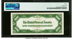 image for: Fr. 2210-F $1,000 1928 Federal Reserve Note. PMG Very Fine 30....