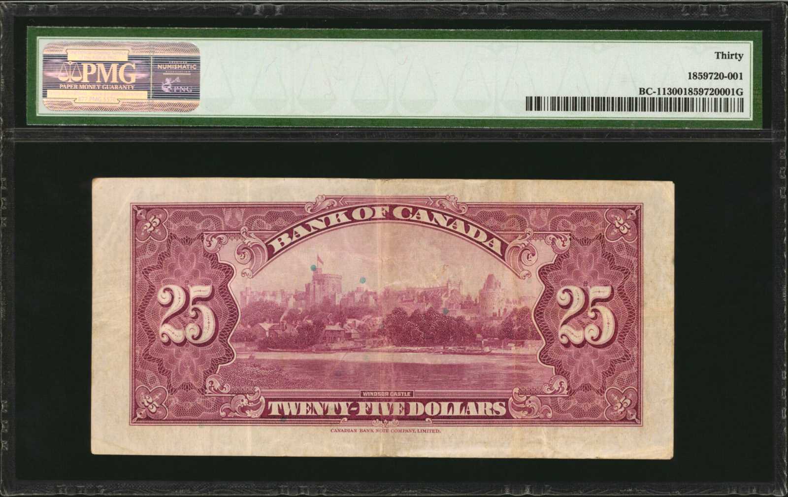 image for: Canada  25 dollars (B311a)