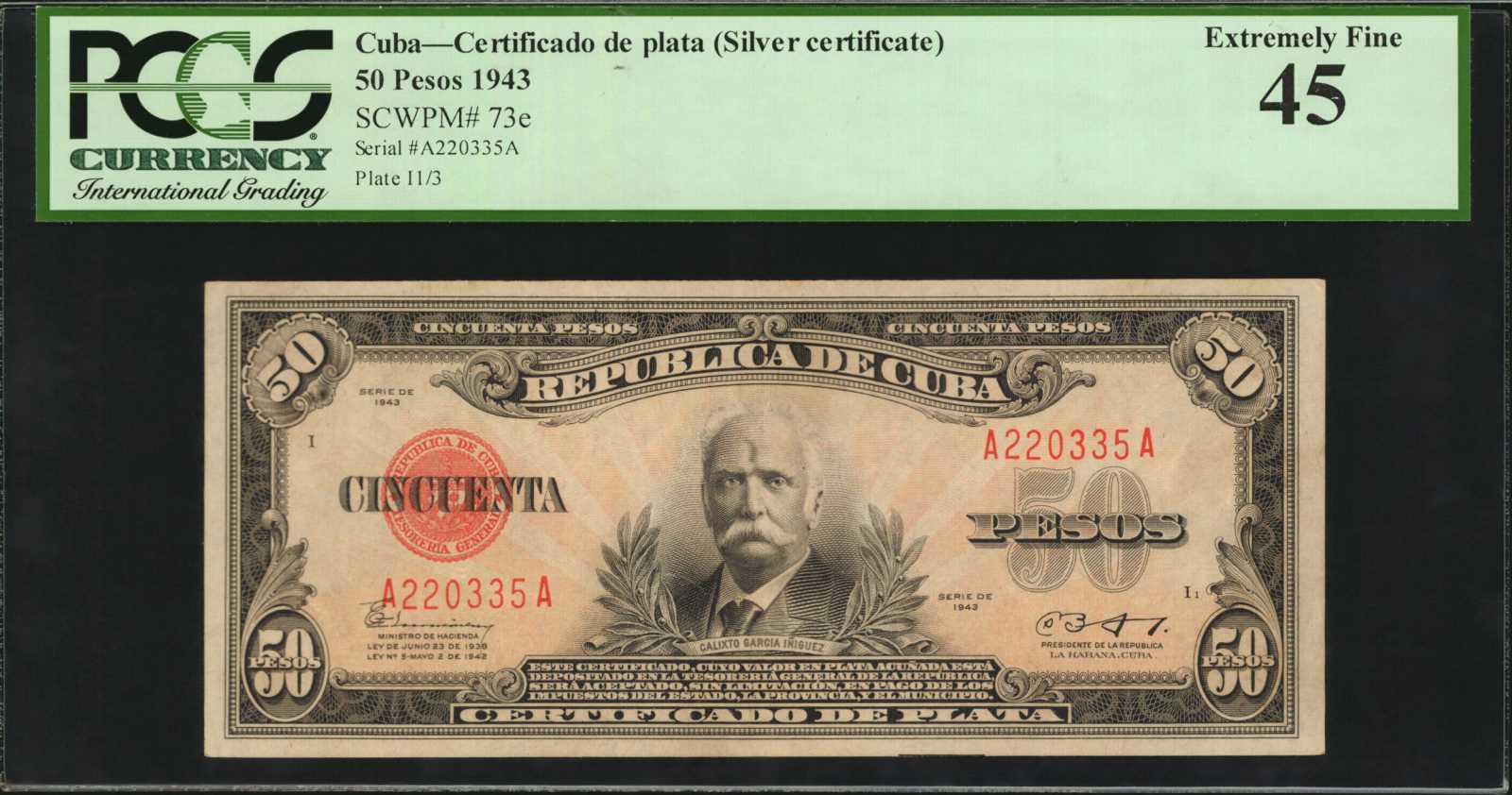 image for: Cuba  50 pesos(B405f)