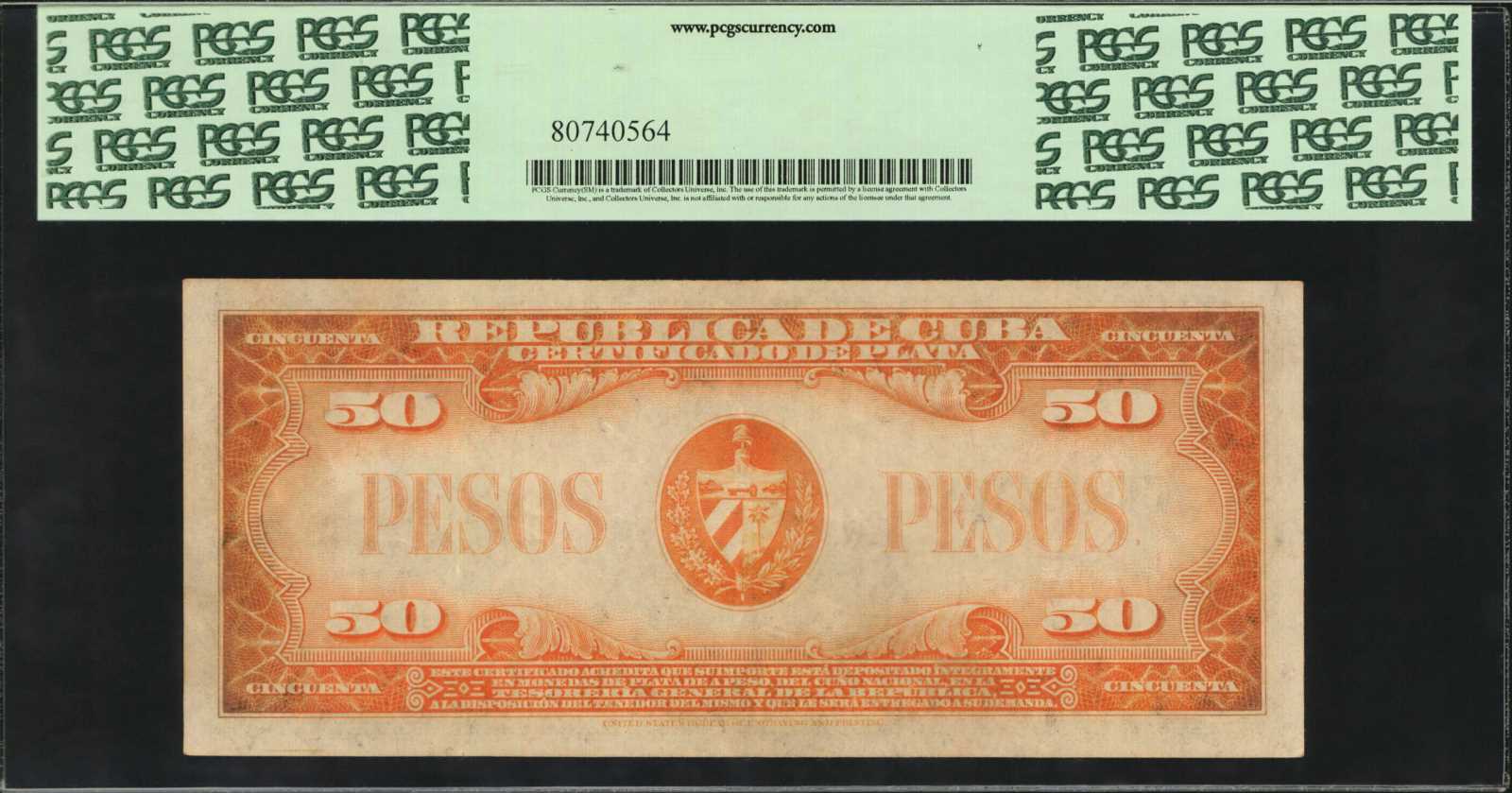image for: Cuba  50 pesos(B405b)