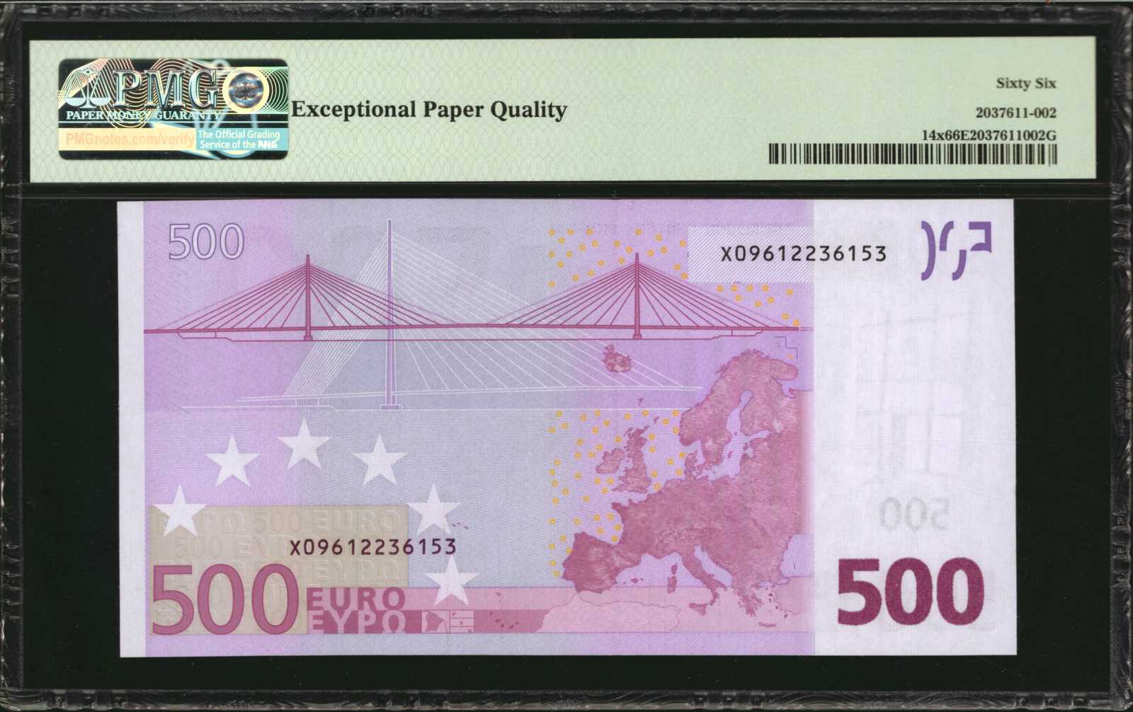 image for: European Monetary Union  500 euro (B107n2)