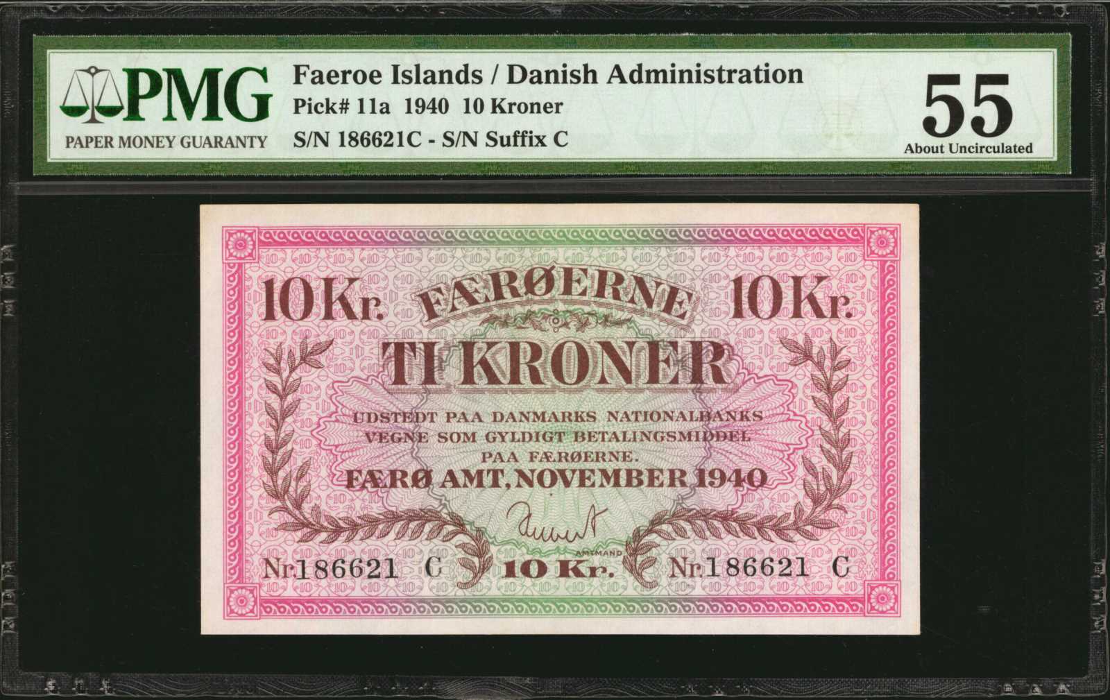 image for: Faroe Islands  10 kroner(B110as2)