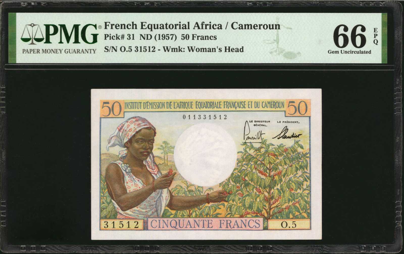  No date Sig 1: Panouillot/Gautier Series 1 - 13 Intro: 1957 