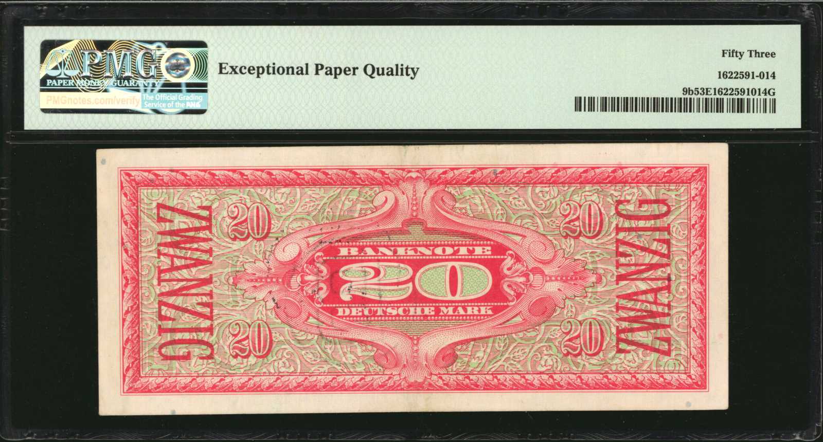 image for: Germany, Federal Republic of  20 deutsche mark (B105z)