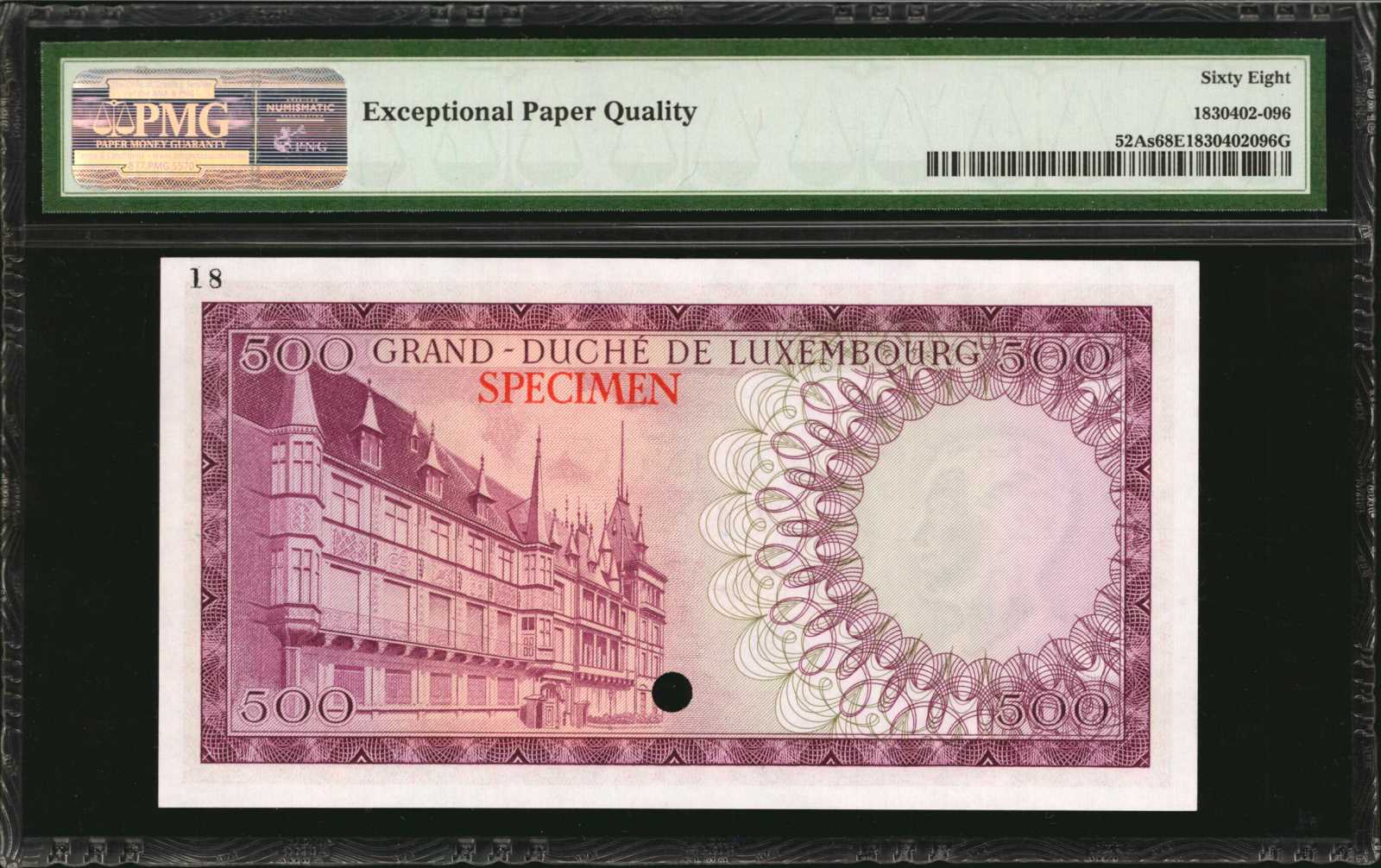 image for: Luxembourg  1,000 francs(B337a)