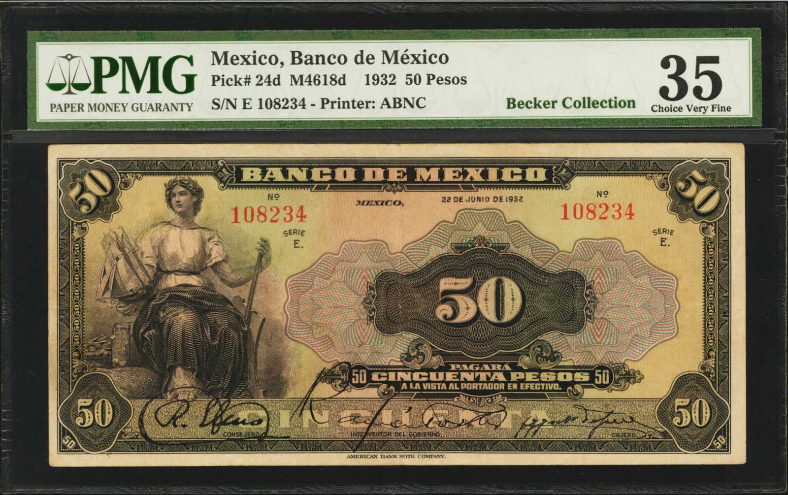 image for: Mexico  50 pesos(B604a)