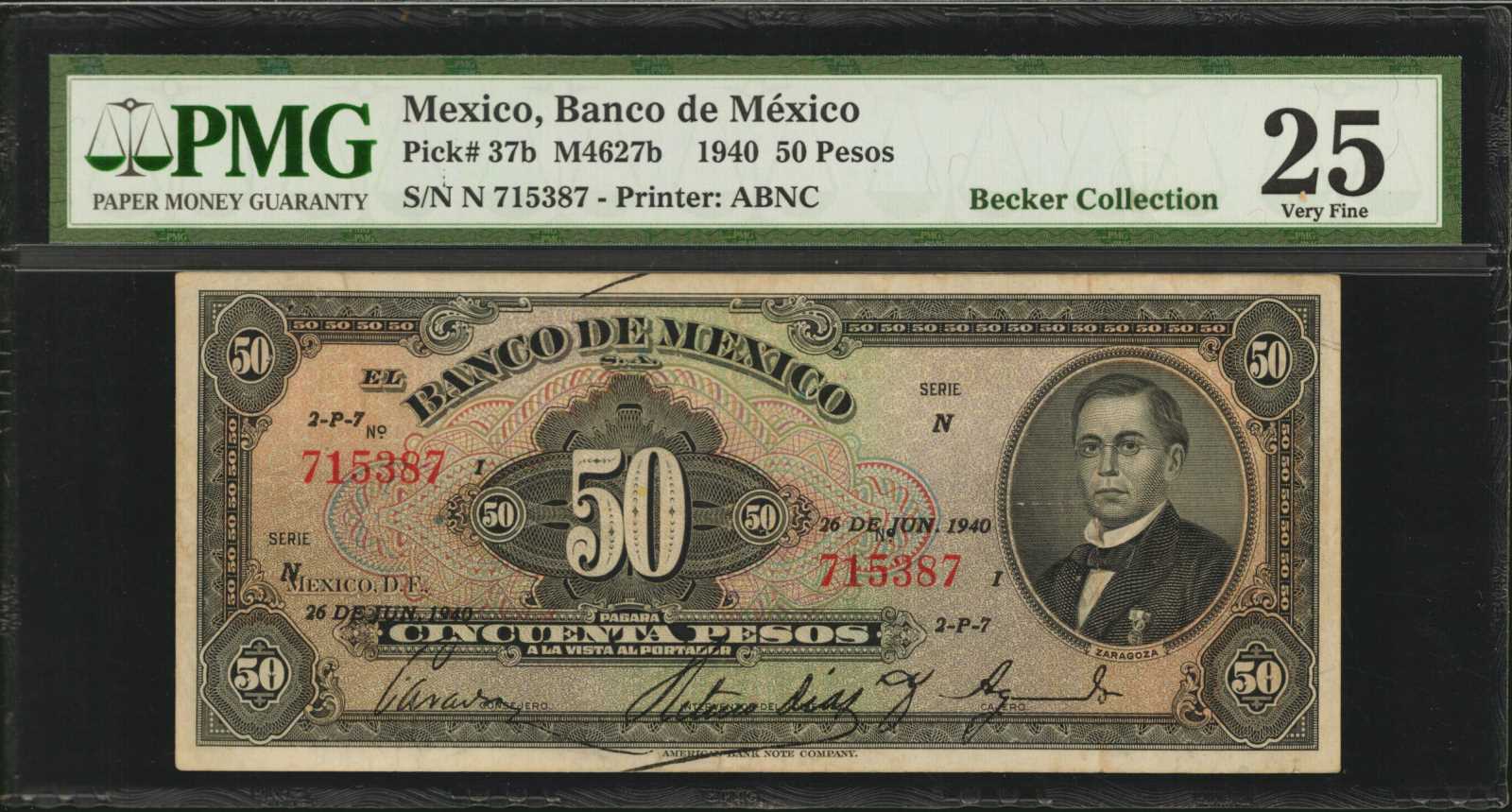 image for: Mexico  50 pesos(B610b)