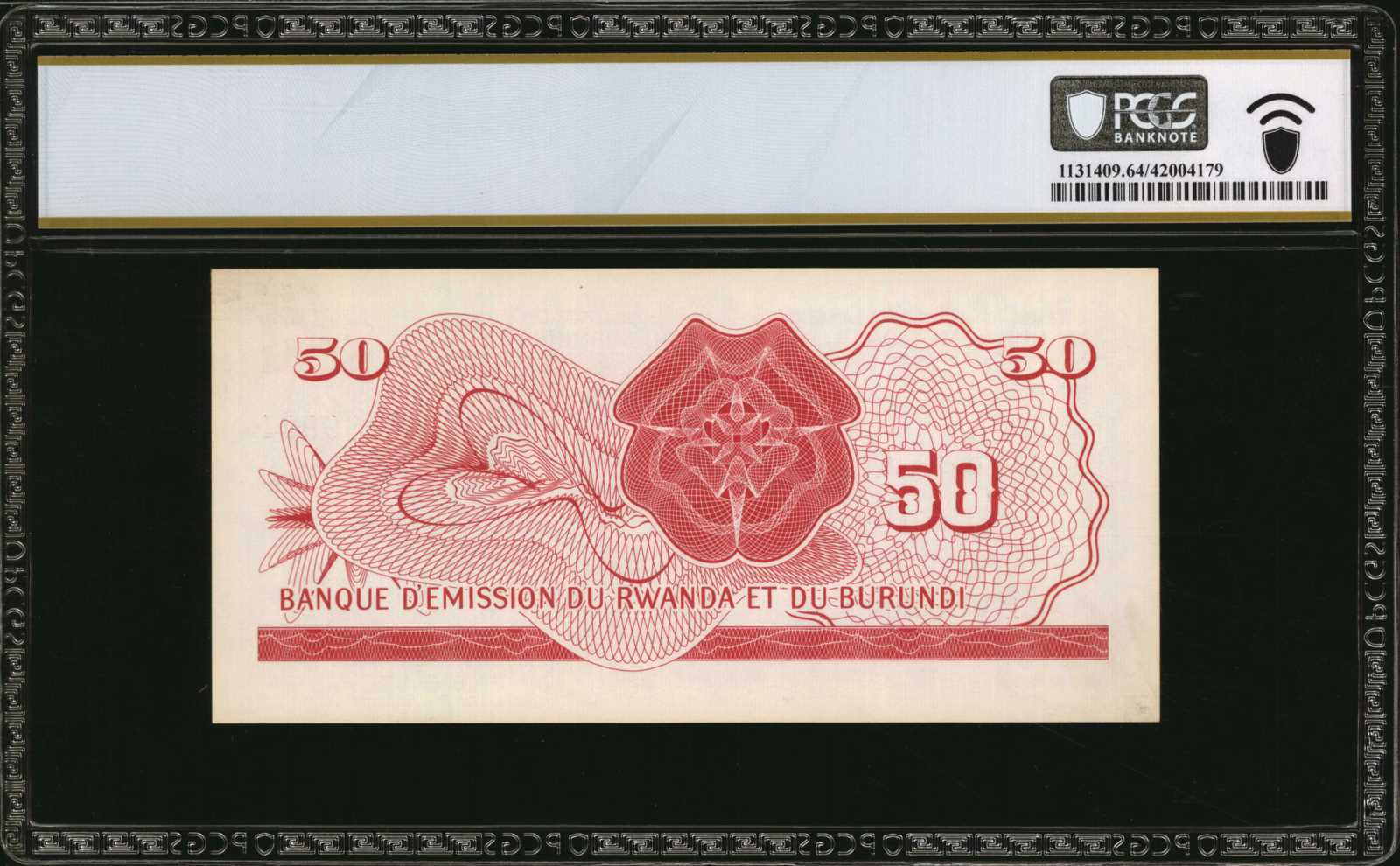 image for: Rwanda  50 francs(B102b)