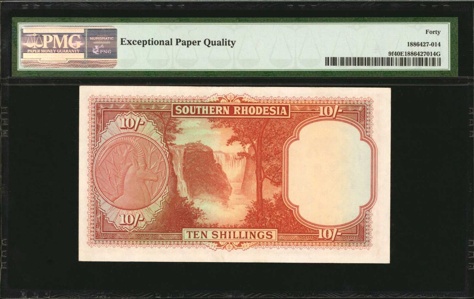 image for: Southern Rhodesia  10 shillings (B103a1)