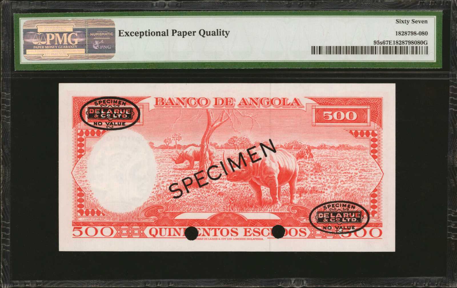 image for: Angola  500 escudos(B421as)